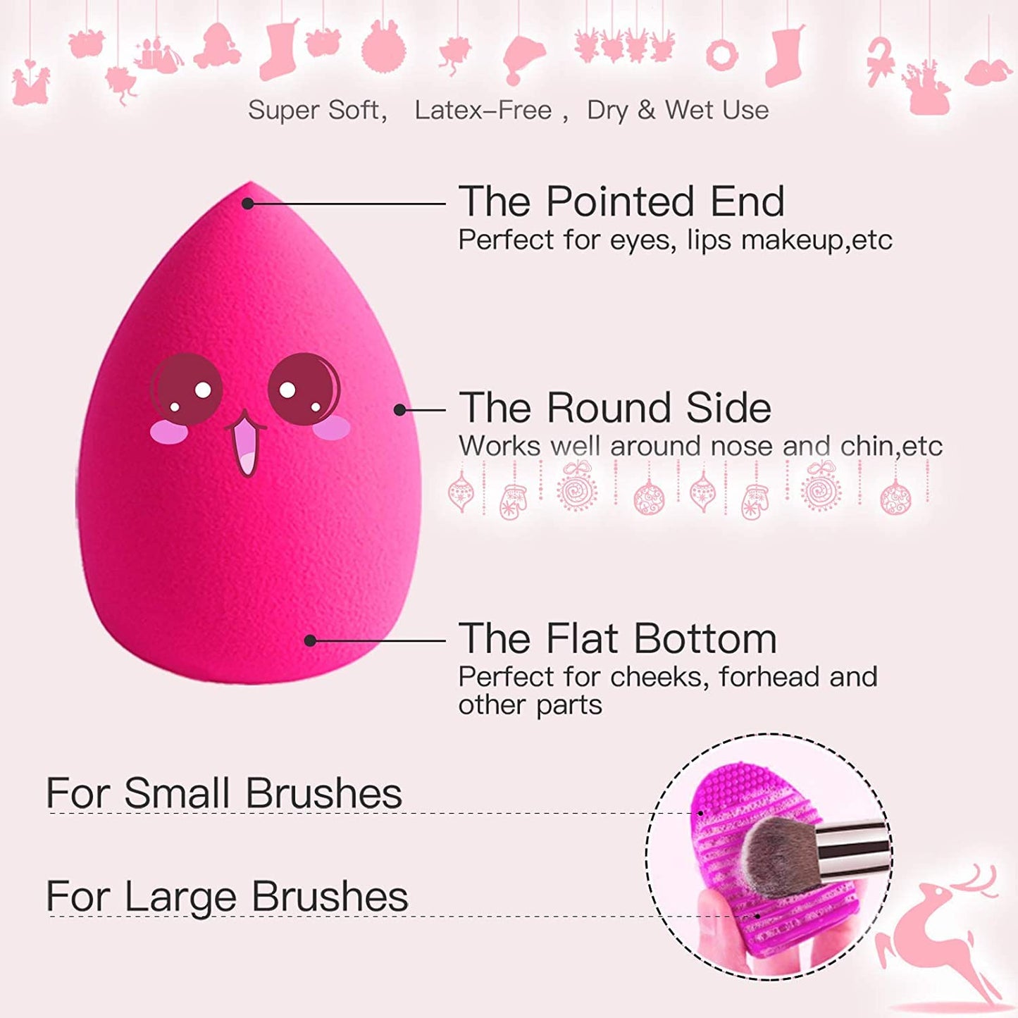 BESTOPE Makeup Brushes 16Pcs Makeup Brushes Set with 4Pcs Beauty Blender Sponge and 1 Brush Cleaner Premium Synthetic Foundation Brushes Blending Face Powder Eye Shadows Make up Brushes Tool… Health & Beauty > Personal Care > Cosmetics > Cosmetic Tools > Makeup Tools BESTOPE PRO