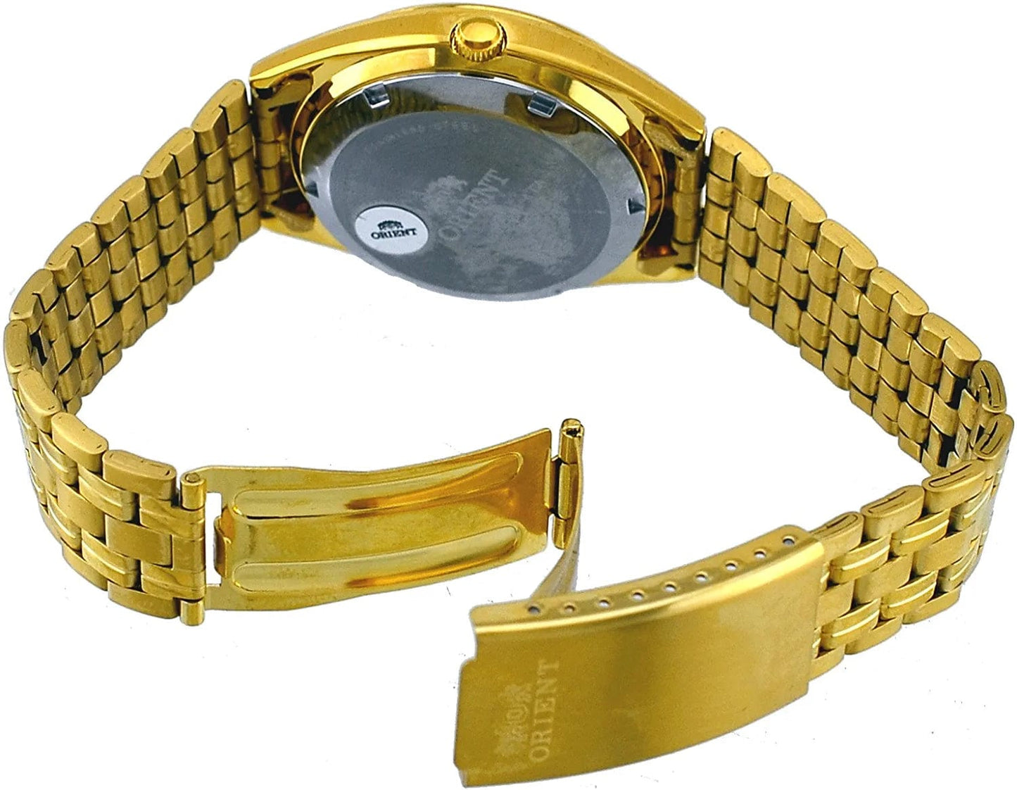 FAB00001P Men'S 3 Star Standard Gold Tone Brown Dial Automatic Watch