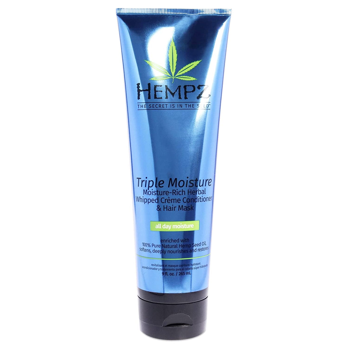 Hempz Triple Moisture-Rich Herbal Whipped Creme Conditioner and Hair Mask for Women and Men, 33.8 Oz. - Premium, Natural Moisturizing Conditioners to Repair Dry, Damaged Hair - Scented Hair Care Health & Beauty > Personal Care > Hair Care Hempz White/Enchanted Grapefruit 9 Fluid Ounce