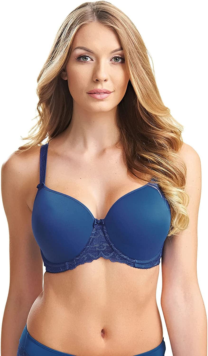 Fantasie Women'S Rebecca Lace Underwired Spacer Full Cup Bra Marine / 40DD
