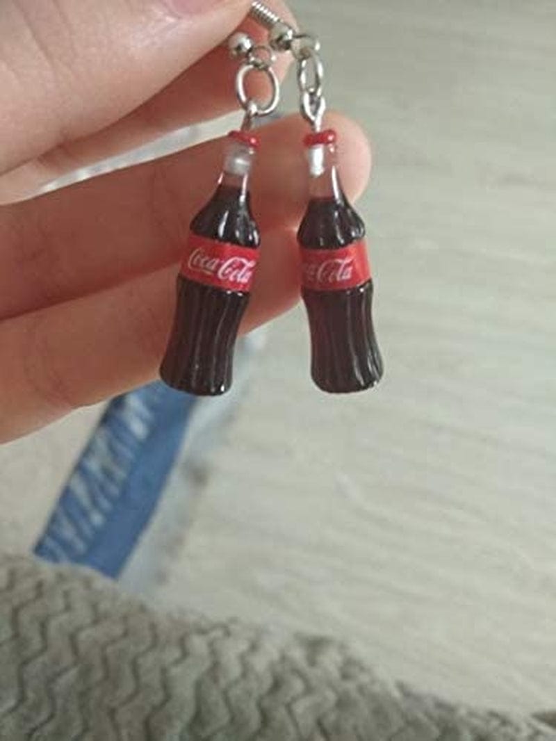 Fashion Creative Simulation Bottle Earrings for Minimalist Women Gift Jewelry