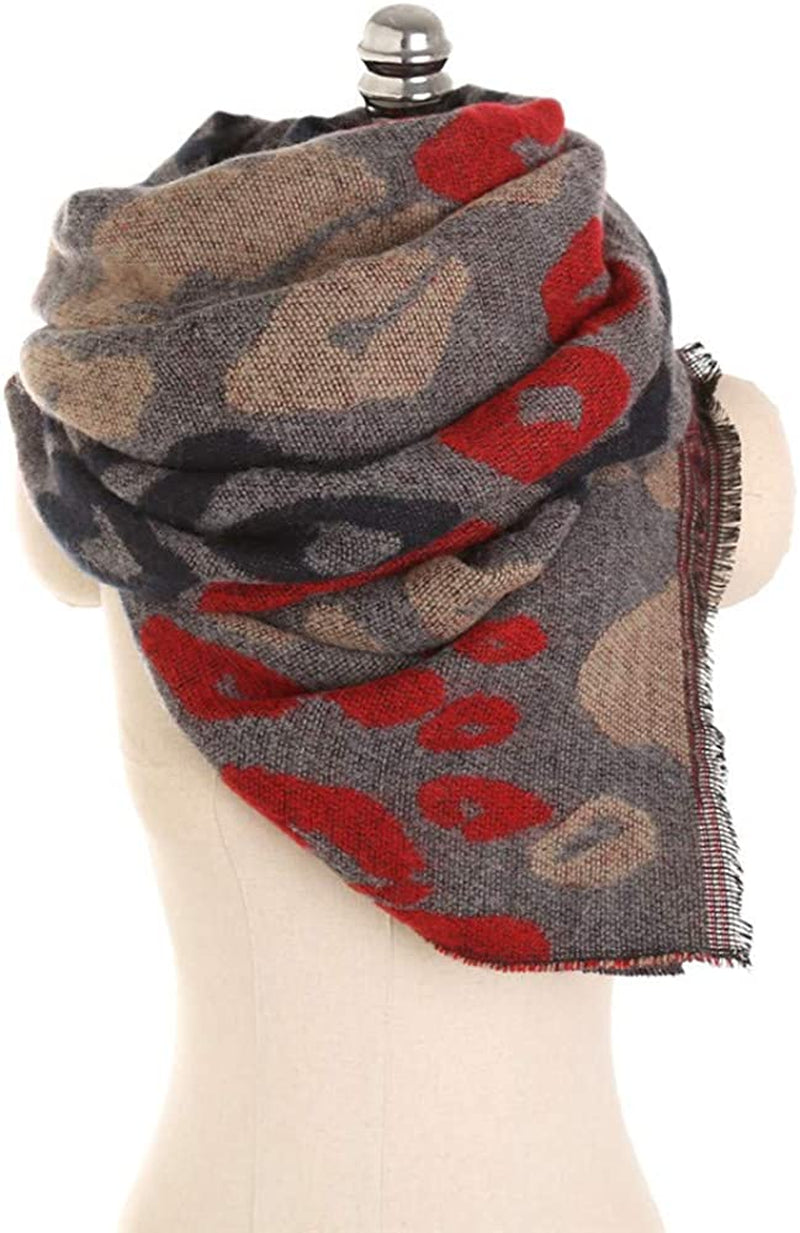 Camo Pashmina Winter Scarf Camoflauge Blanket Outdoor Fashion Scarf Wraps Shawl Handmade Scarves for Woman Man Apparel & Accessories > Clothing Accessories > Scarves & Shawls SEPTEMBER HOME