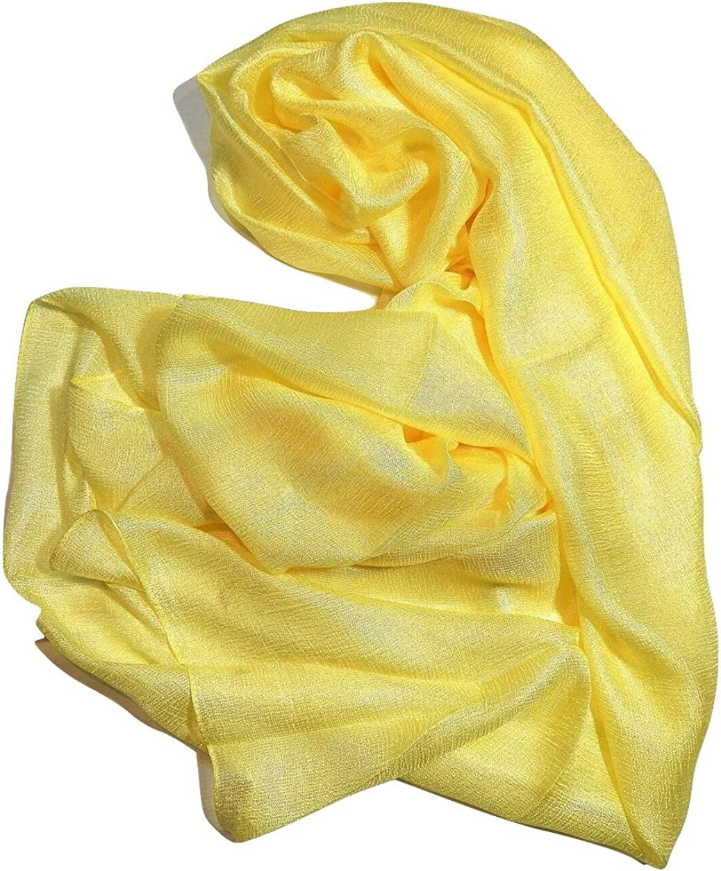 Shanlin Solid Color Silk Feel Long Scarves Apparel & Accessories > Clothing Accessories > Scarves & Shawls Shanlin Lemmon