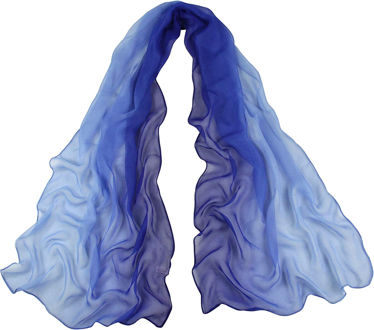 Long Chiffon Sheer Scarf Gradient - Pantonight Shaded Colors Lightweight Scarf for Womens Apparel & Accessories > Clothing Accessories > Scarves & Shawls PANTONIGHT Col 704