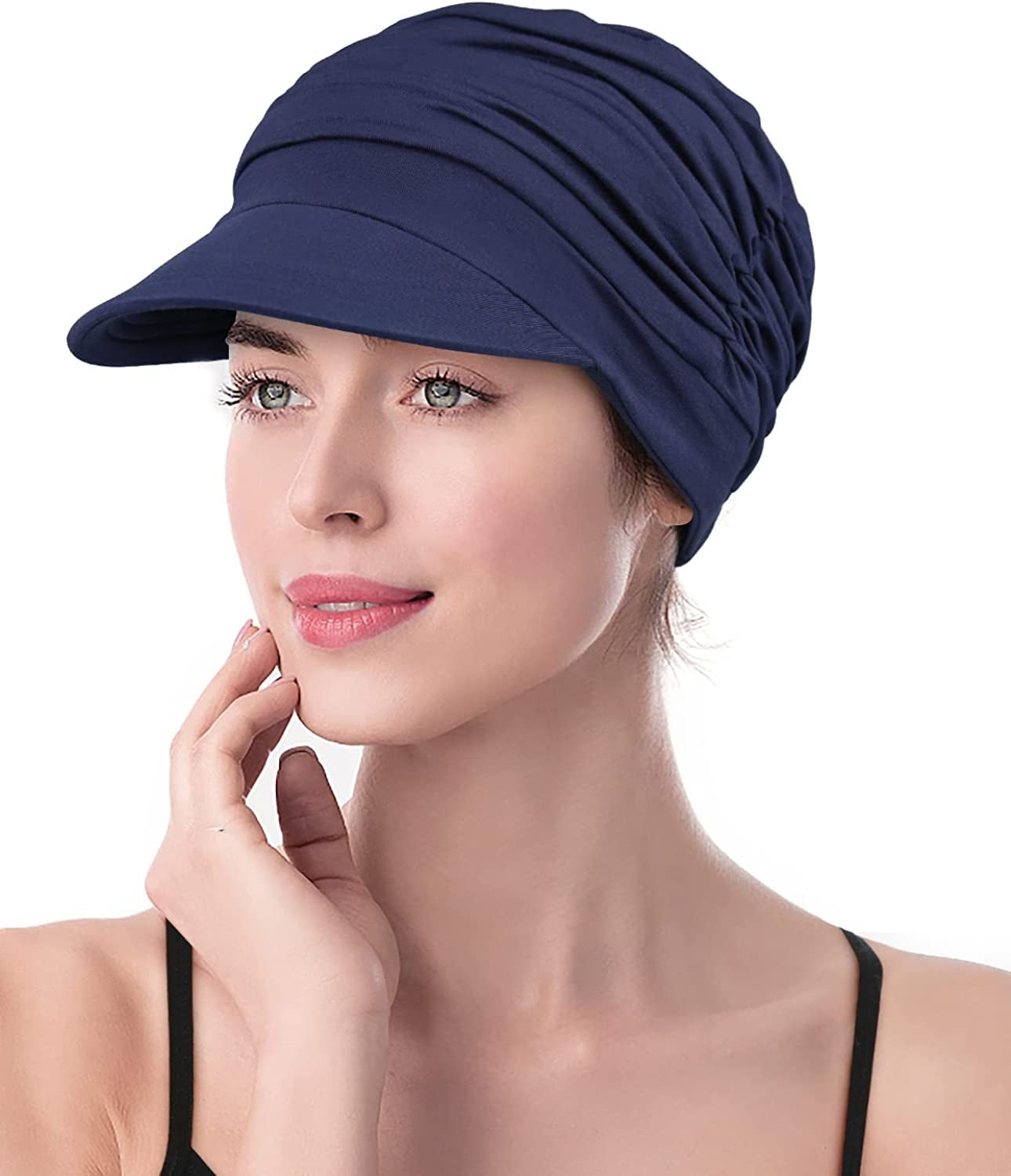 Soft Bamboo Baseball Cap for Women Apparel & Accessories > Clothing Accessories > Headwear Winitas Navy 1