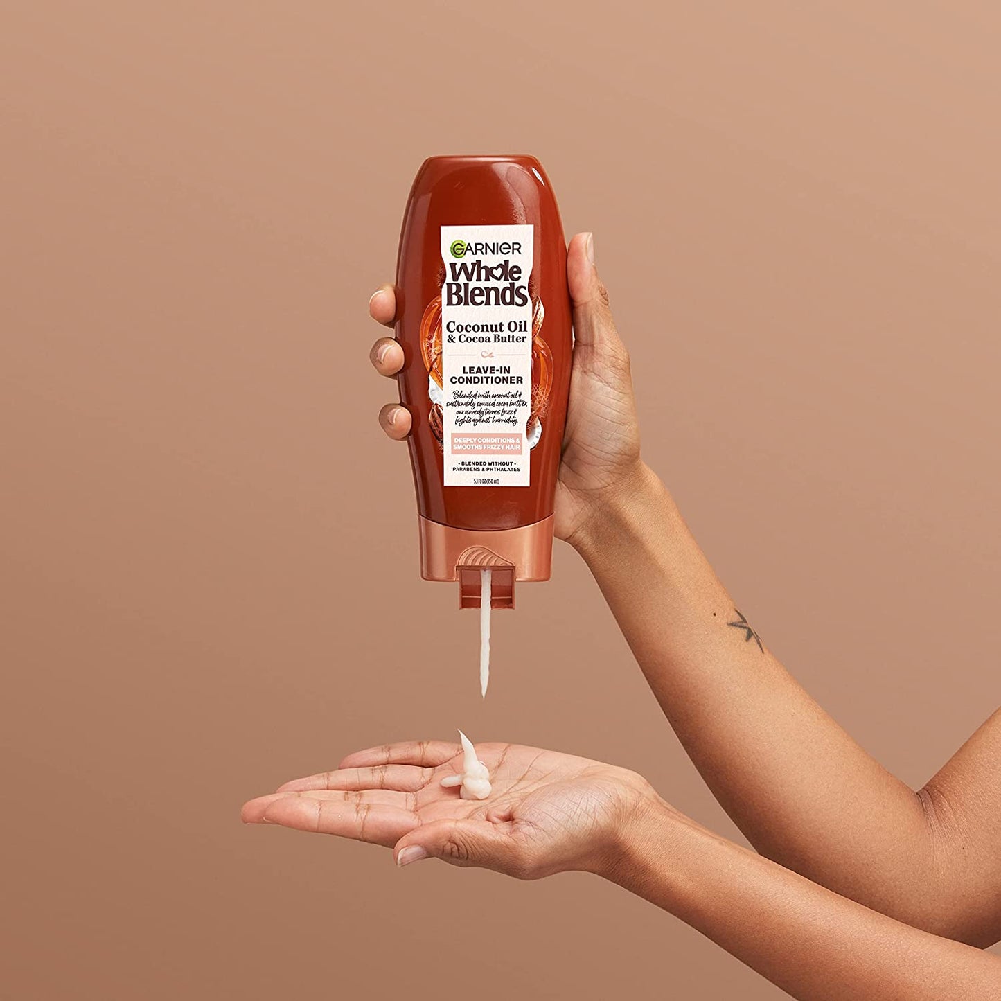 Garnier Whole Blends Smoothing Shampoo and Conditioner, Coconut Oil and Cocoa Butter Extracts, for Frizzy Hair, 22 Fl Oz Ea, 1 Kit (Packaging May Vary) Health & Beauty > Personal Care > Hair Care Garnier