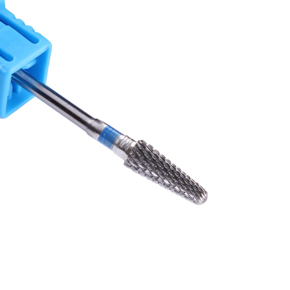 Carbide Drill Bits Tapered Cone Cuticle Clean Bit Nail Art Pedicure Manicure Tools Accessories Medium Grit Silver Health & Beauty > Personal Care > Cosmetics > Cosmetic Tools > Nail Tools MZCMSL Silver