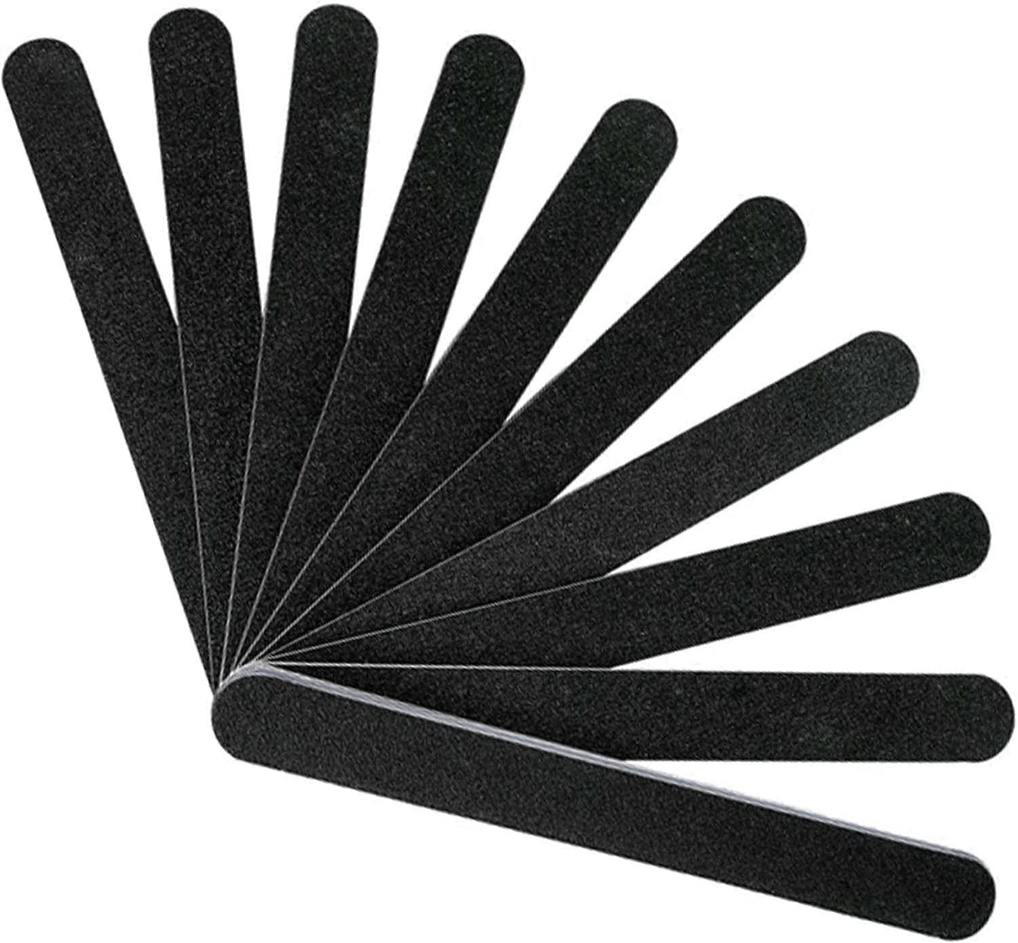 Tachibelle Professional Nail File Emery Board Nail Care Double Sided Washable Gel Poly Nails Acrylic Dip Black Nail Buffering Files Professional Manicure Pedicure Tools 10Pcs/Pack (80/80) Health & Beauty > Personal Care > Cosmetics > Cosmetic Tools > Nail Tools Tachibelle 100/100