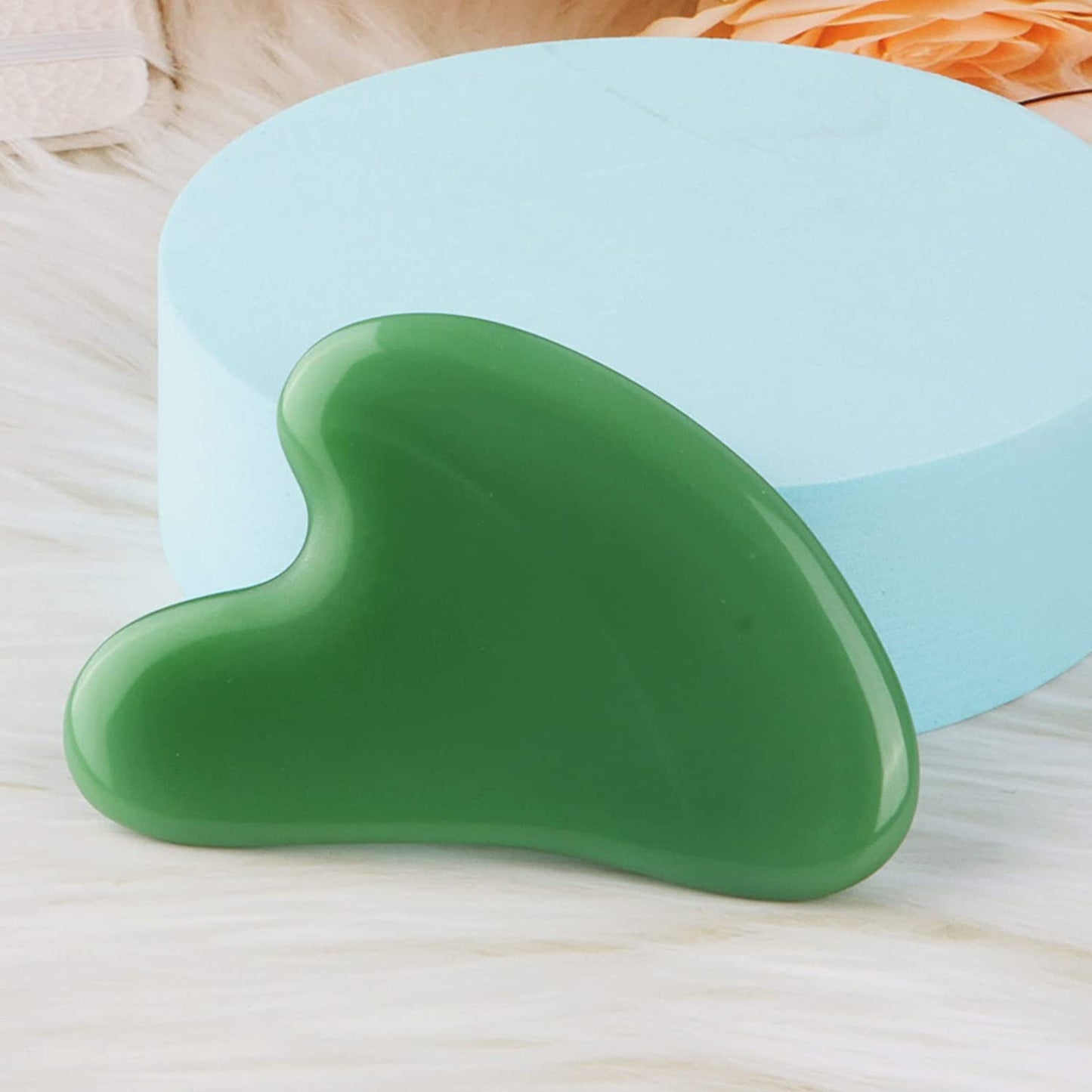 Gua Sha Facial Tools,Natural Jade Stone Gua Sha Face Massager Tool ,Skin Care Guasha Tool for Face ,Body SPA, Guasha Scraping Massage Tool-Rejuvenate Skin & Remove Wrinkles Health & Beauty > Personal Care > Cosmetics > Cosmetic Tools > Skin Care Tools GOTDYA