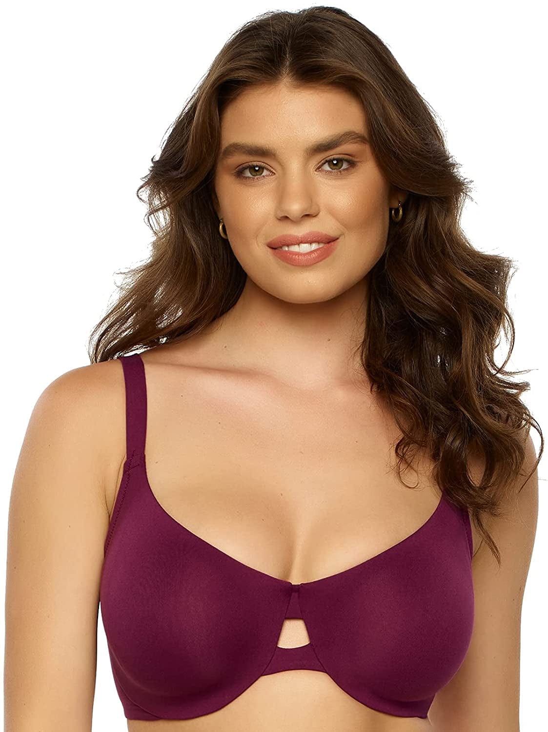 Felina Paramour Sensational Seamless Unlined Bra Glazed Plum / 32D