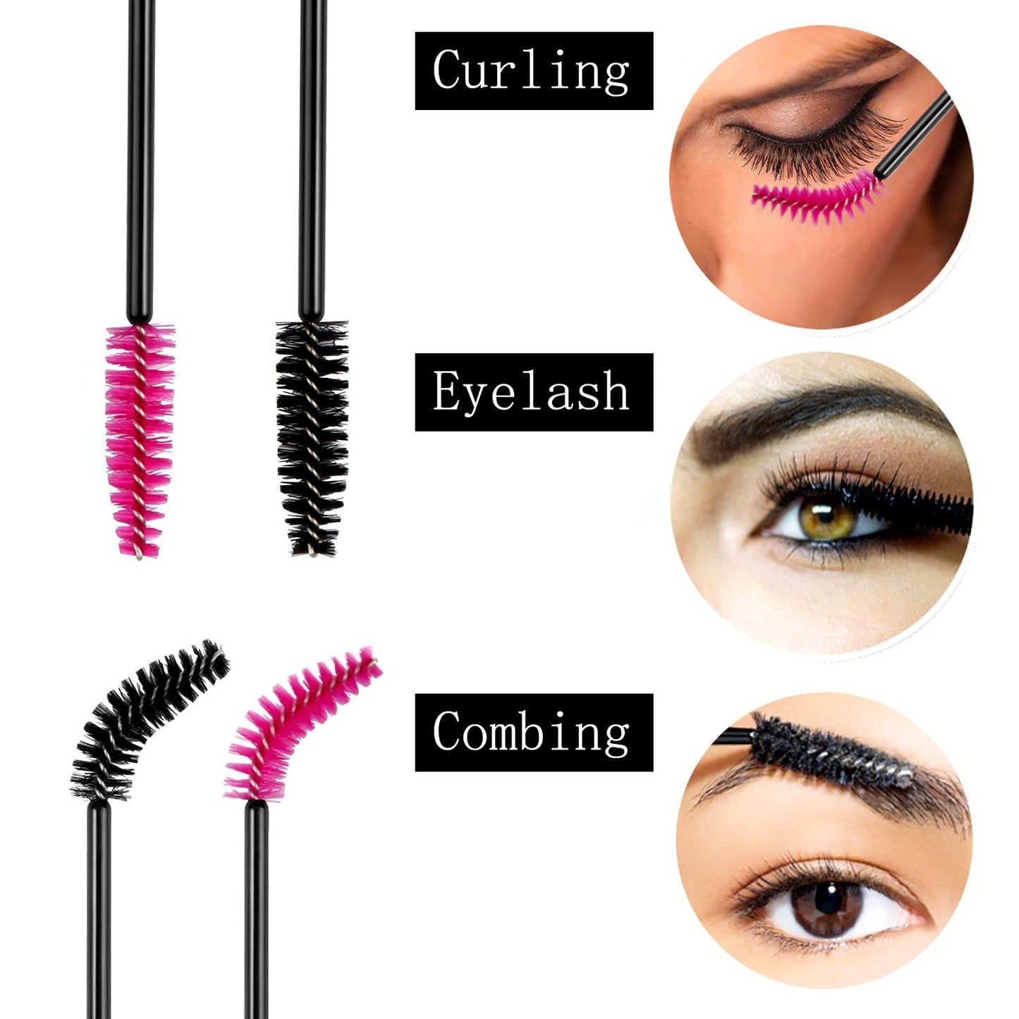 JIULORY 302PCS Disposable Makeup Applicators,Mascara Wands & Lipstick Applicators & Disposable Eyeliner Applicators & No Bend Random Color Hair Clips for Women,Makeup Applicators Tool Kits Health & Beauty > Personal Care > Cosmetics > Cosmetic Tools > Makeup Tools Jiulory