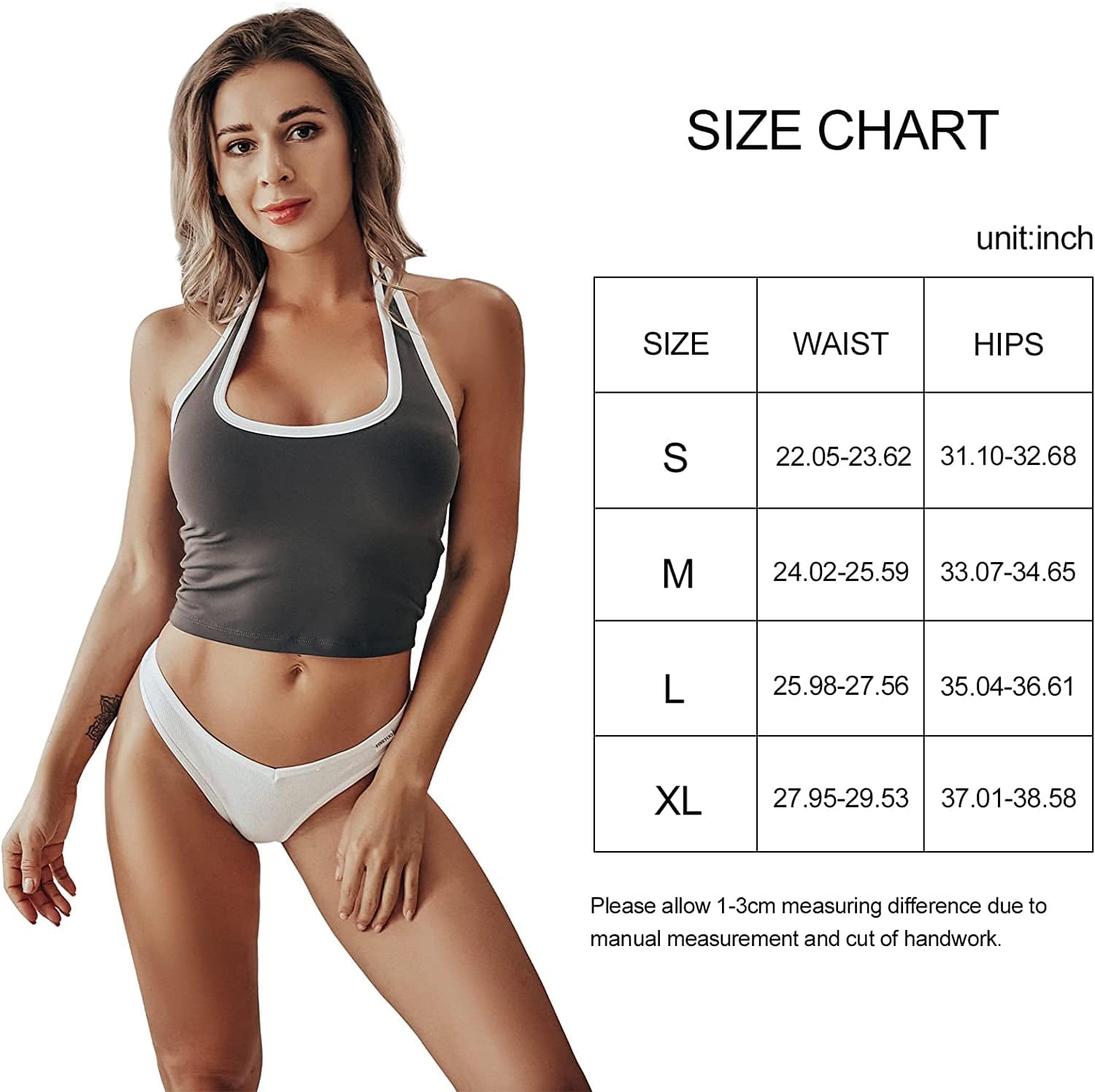 FINETOO 7 Pack Womens Thongs Underwear Cotton Breathable Low Rise Hipster Panties Sexy S-XL