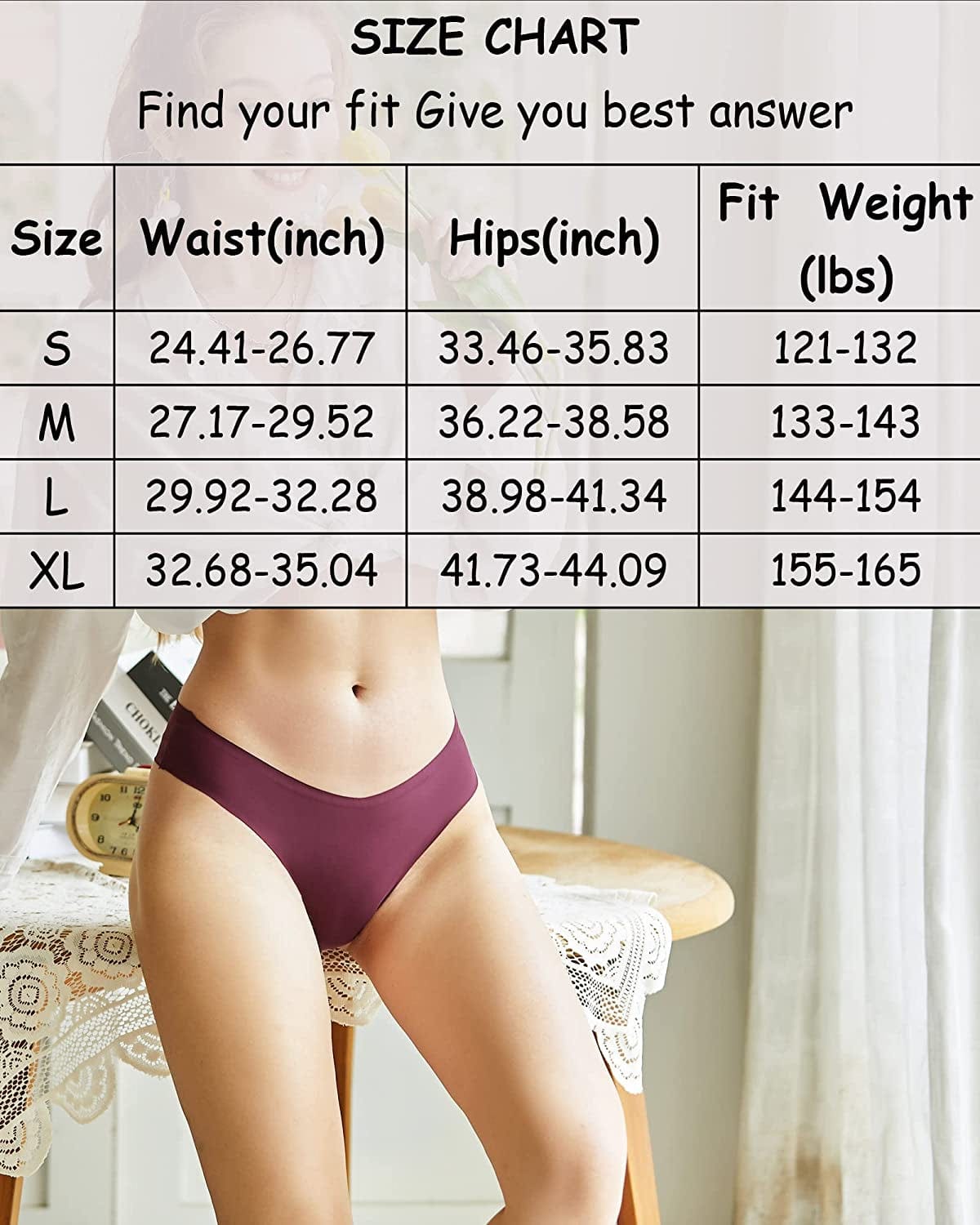 FINETOO 9 Pack Seamless Thongs for Women No Show Underwear V Waisted Comfortable Sexy Thong Panties XS-L