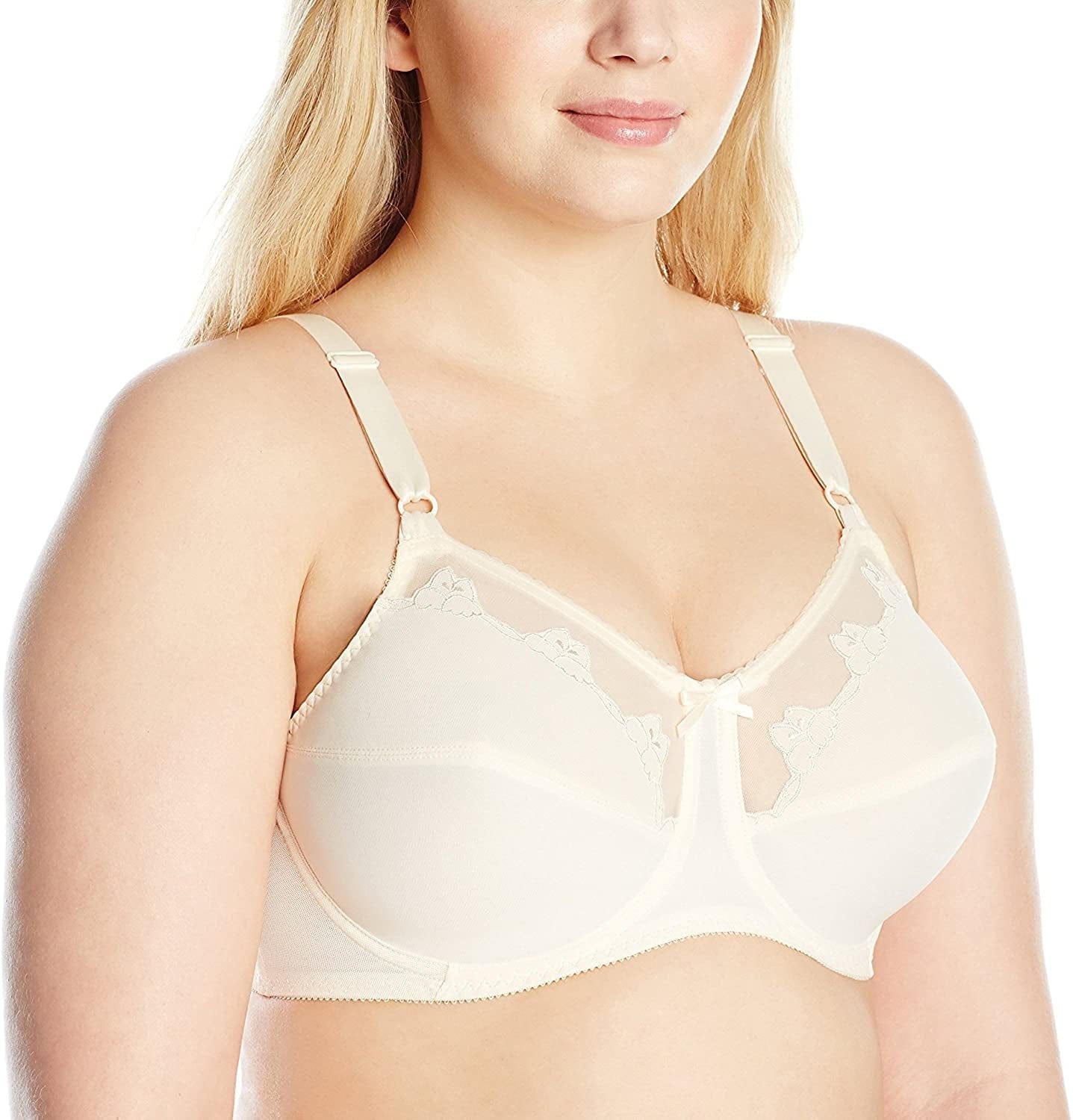 Flower Bali Underwire Bra 2 Pack_Light Beige_38Ddd