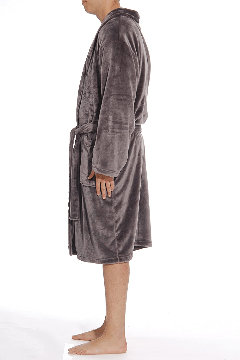 #Followme Velour Robe Robes for Men Apparel & Accessories > Clothing > Sleepwear & Loungewear > Robes Kylie Max