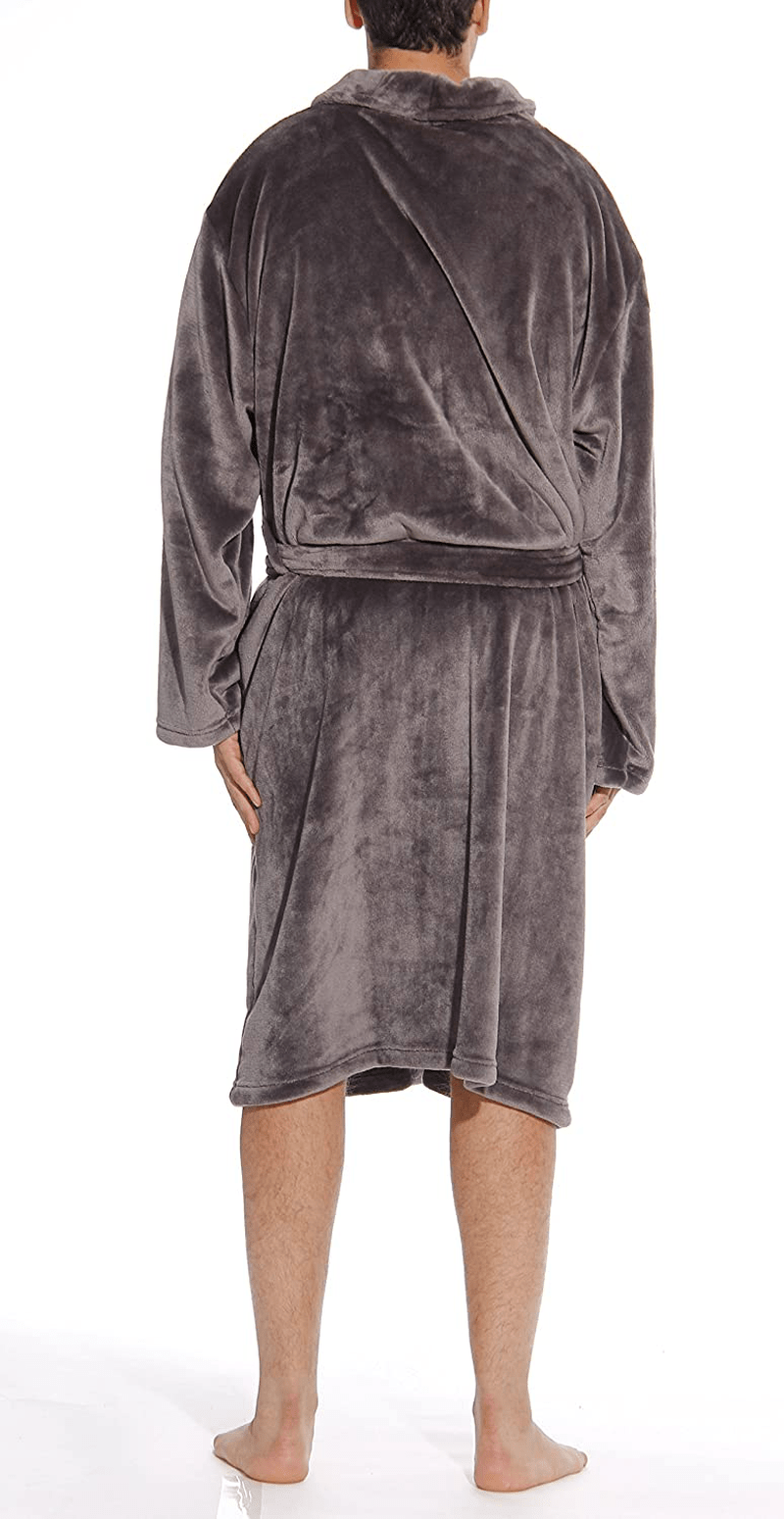 #Followme Velour Robe Robes for Men Apparel & Accessories > Clothing > Sleepwear & Loungewear > Robes Kylie Max
