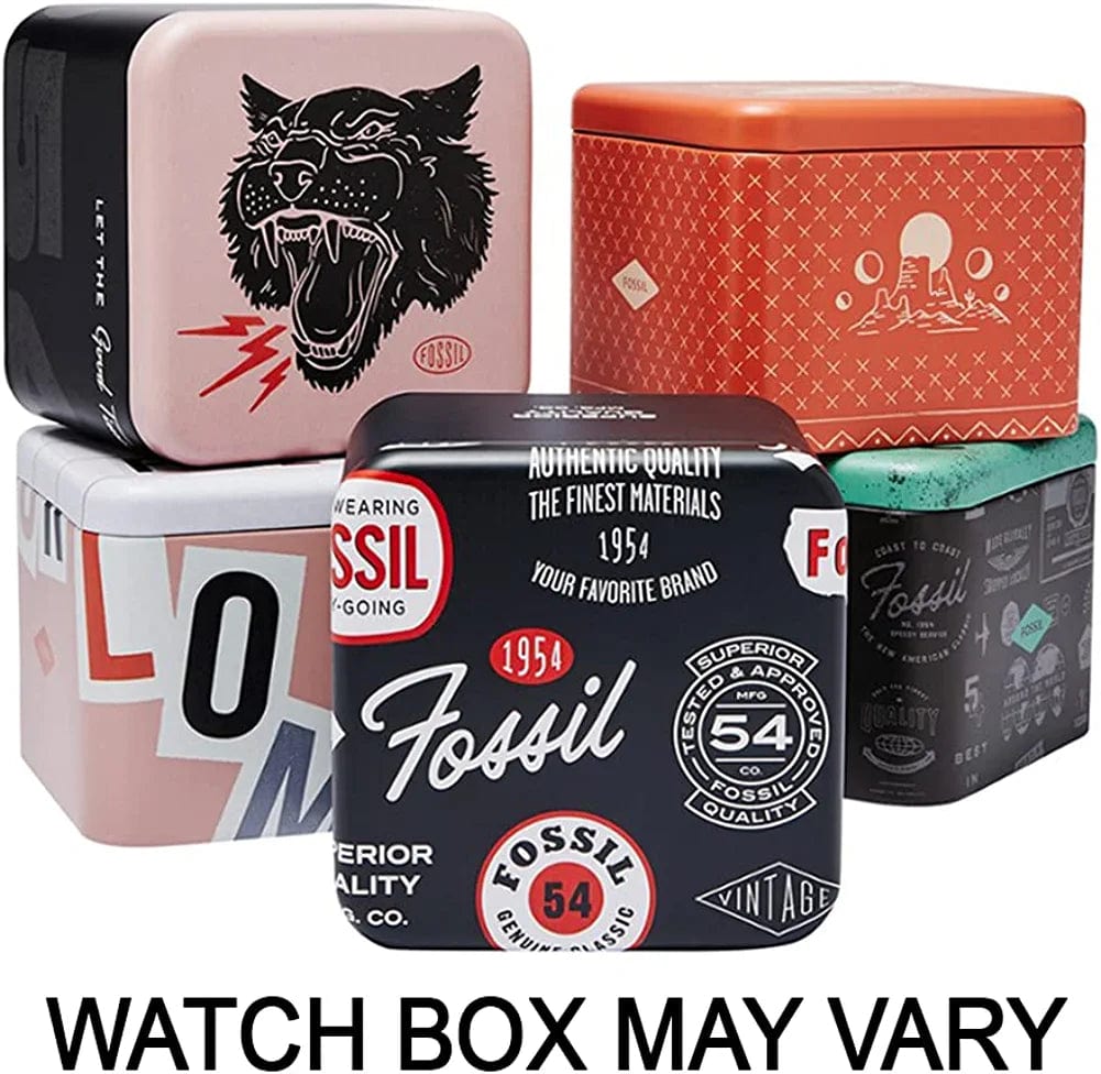 Fossil Men'S Grant Stainless Steel Quartz Chronograph Watch