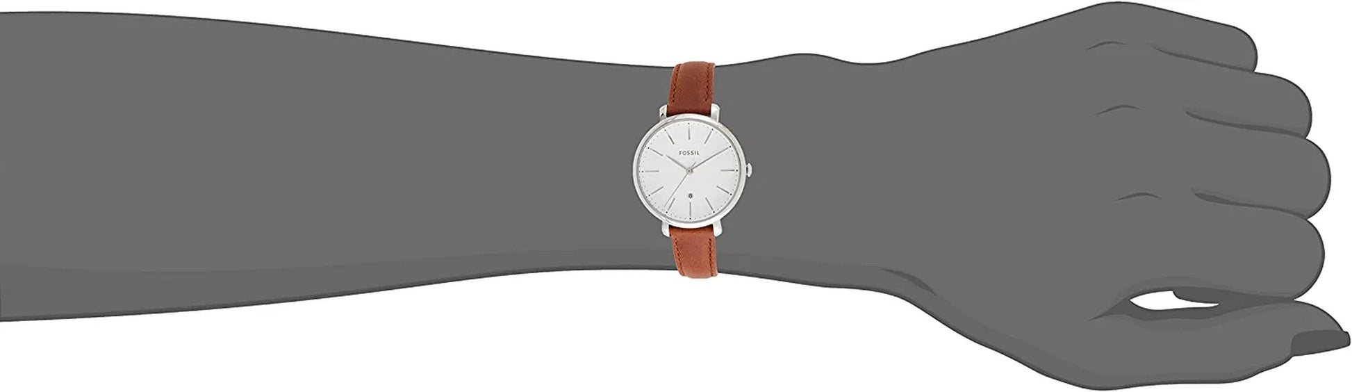 Fossil Women'S Jacqueline Quartz Stainless Steel and Leather Watch