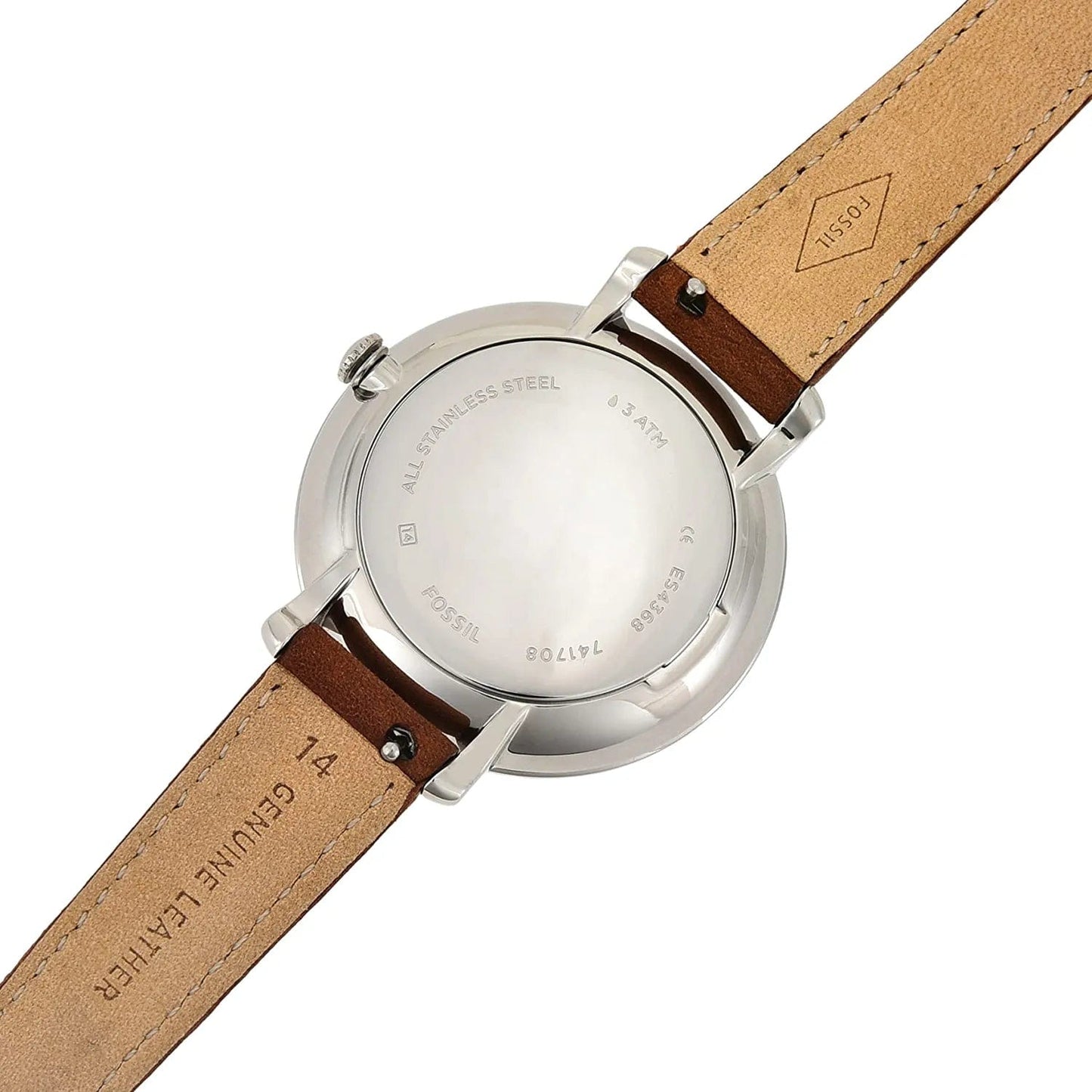 Fossil Women'S Jacqueline Quartz Stainless Steel and Leather Watch