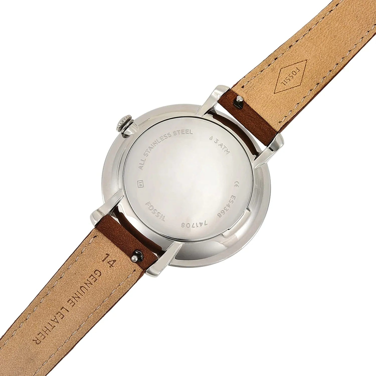 Fossil Women'S Jacqueline Quartz Stainless Steel and Leather Watch