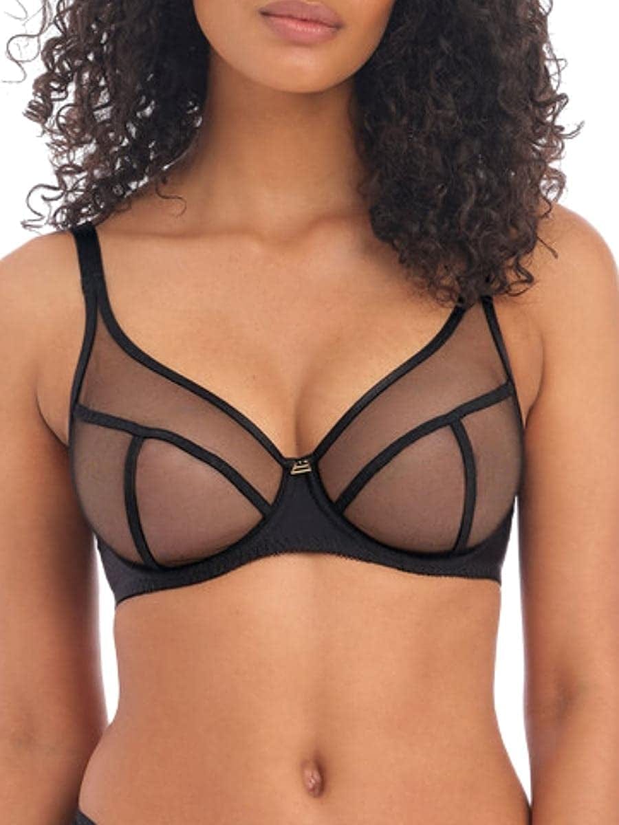 Freya Women'S Snapshot Underwire High Apex Bra Noir / 32G