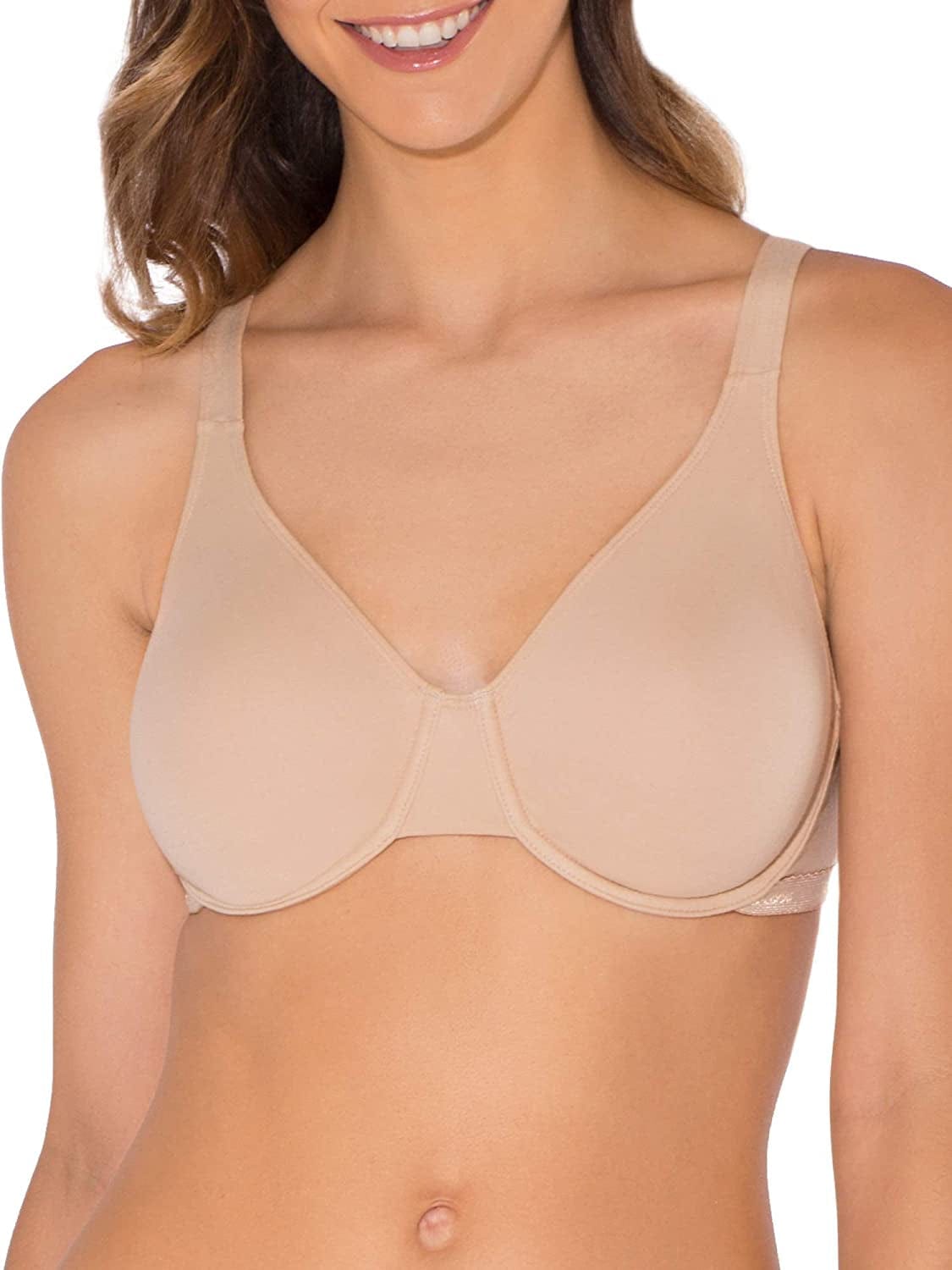 Fruit of the Loom Women'S Cotton Stretch Extreme Comfort Bra Heather Grey/ White / 42D