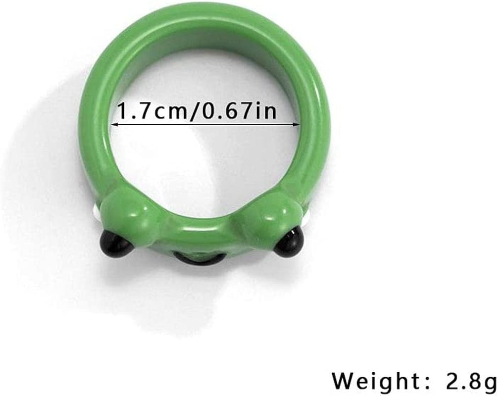 Funny Animal Finger Rings Resin Cute Frog Chick Knuckle Ring Personality Aesthetic Stackable Tail Ring Thumb Band for Women Men(Chick,Orange) (AMX3M07IQMUS)