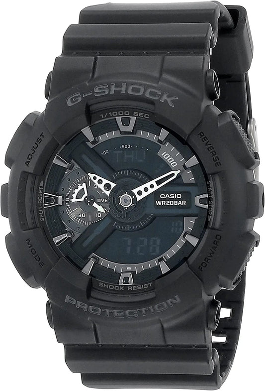 G-Shock Ana-Digi World Time Black Dial Men'S Watch #GA110-1B