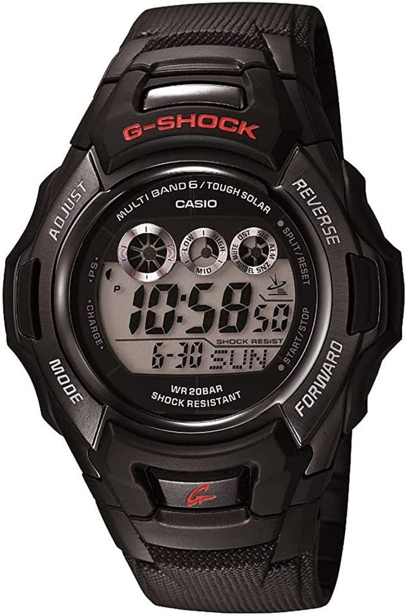 G-Shock Men'S Tough Solar Black Resin Sport Watch GWM530A-1