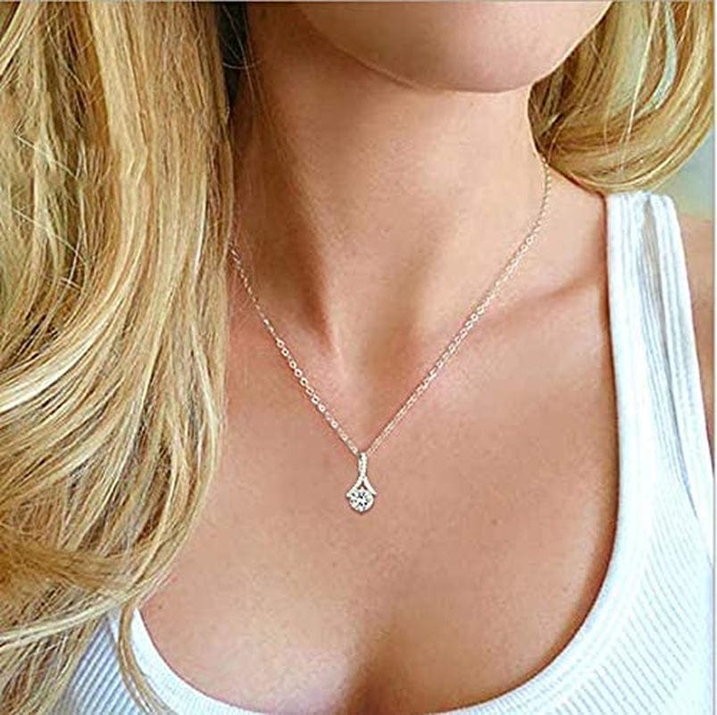 Gift to My Boyfriend'S Mom Necklace, 925 Sterling Silver Necklace, Boyfriends Mom Necklace