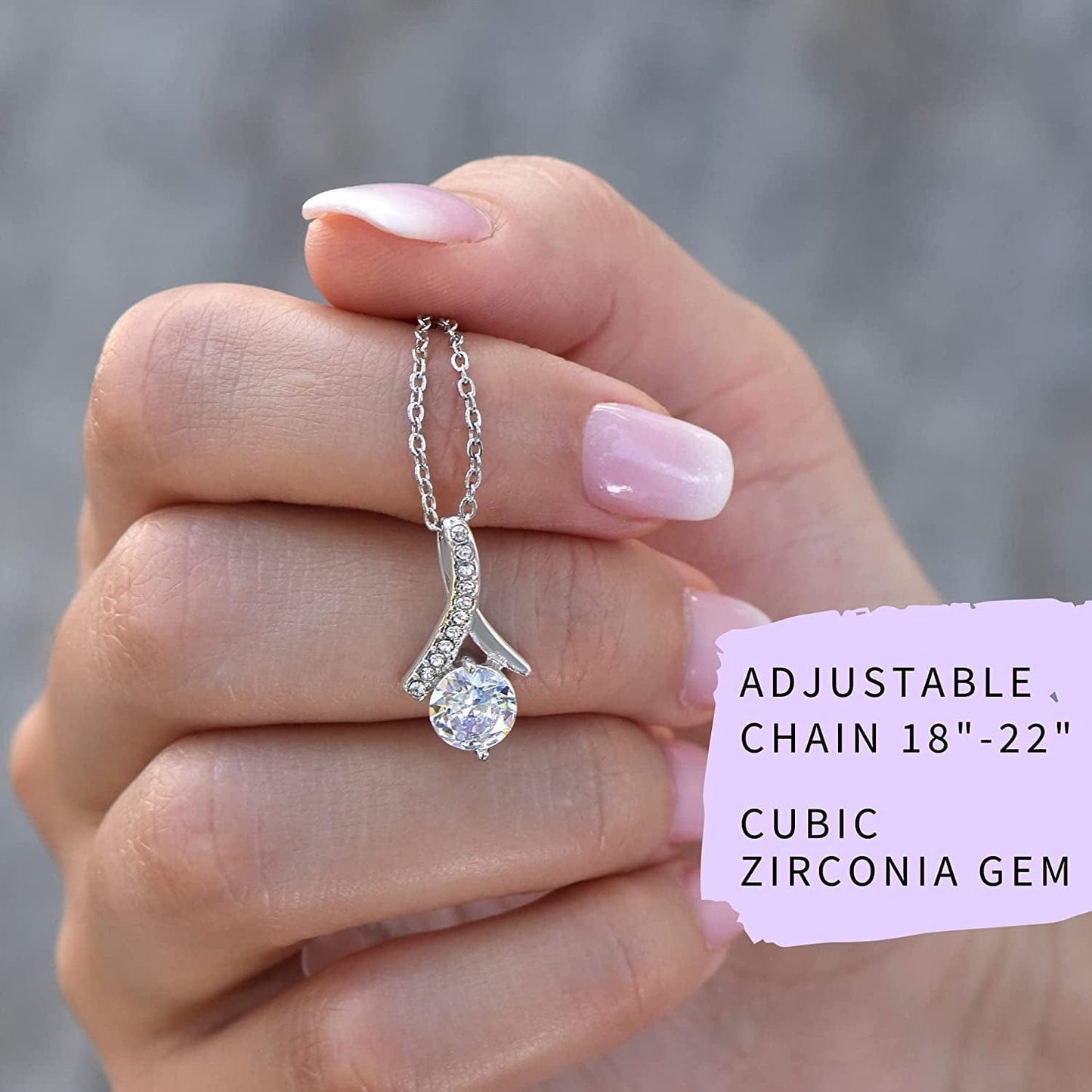 Gift to My Boyfriend'S Mom Necklace with Gift Box 109 Fell in Love-Alluring