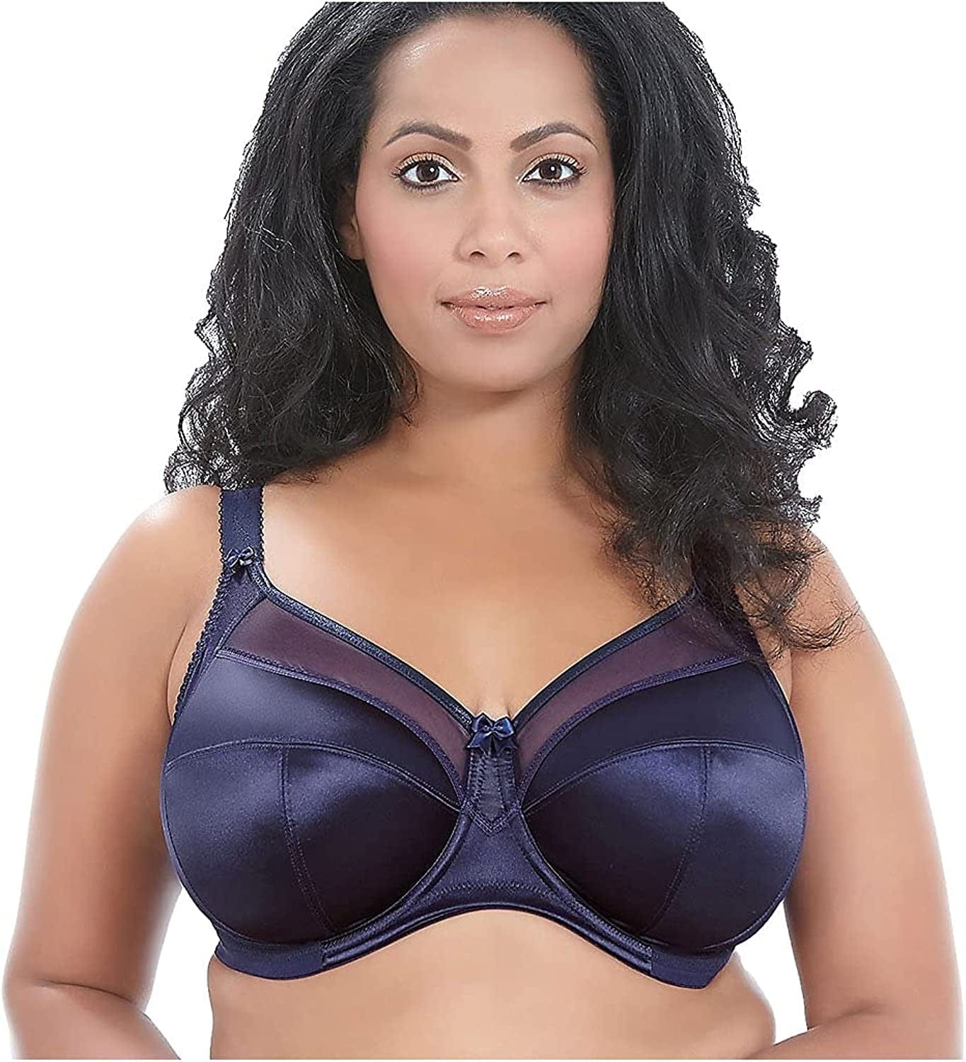 GODDESS Women'S Keira Underwire Banded Bra Ink / 44G