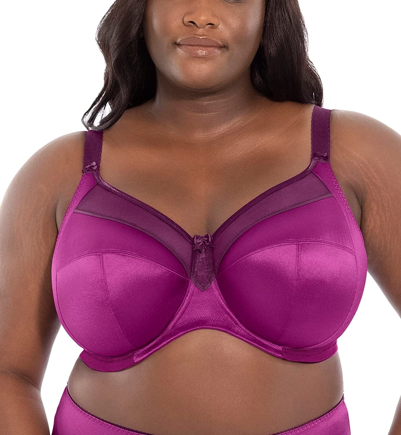 GODDESS Women'S Keira Underwire Banded Bra Magenta Mix / 44DD