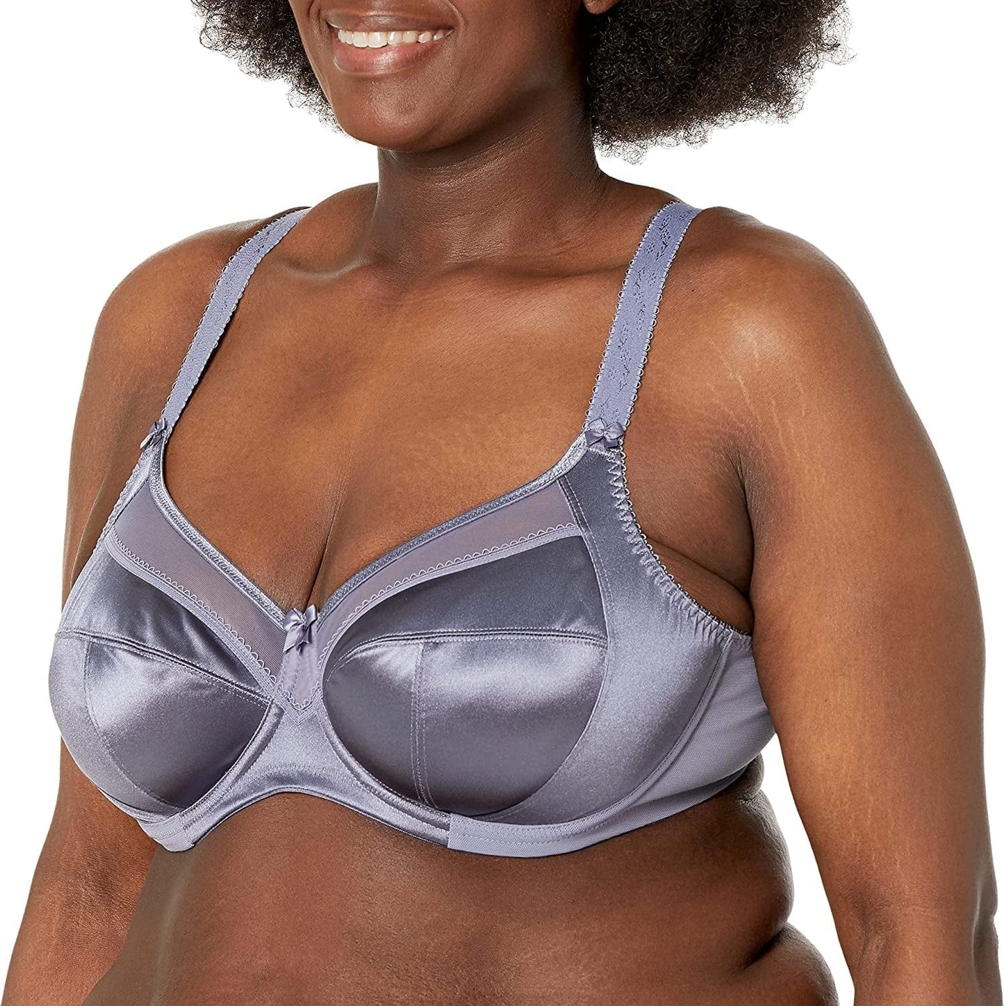 GODDESS Women'S Keira Underwire Banded Bra Blue Granite / 40J