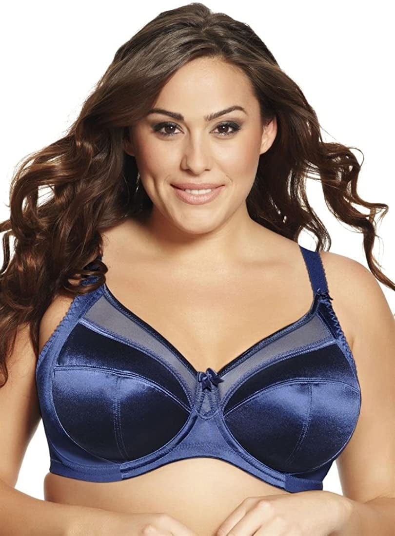 GODDESS Women'S Keira Underwire Banded Bra Navy / 40G