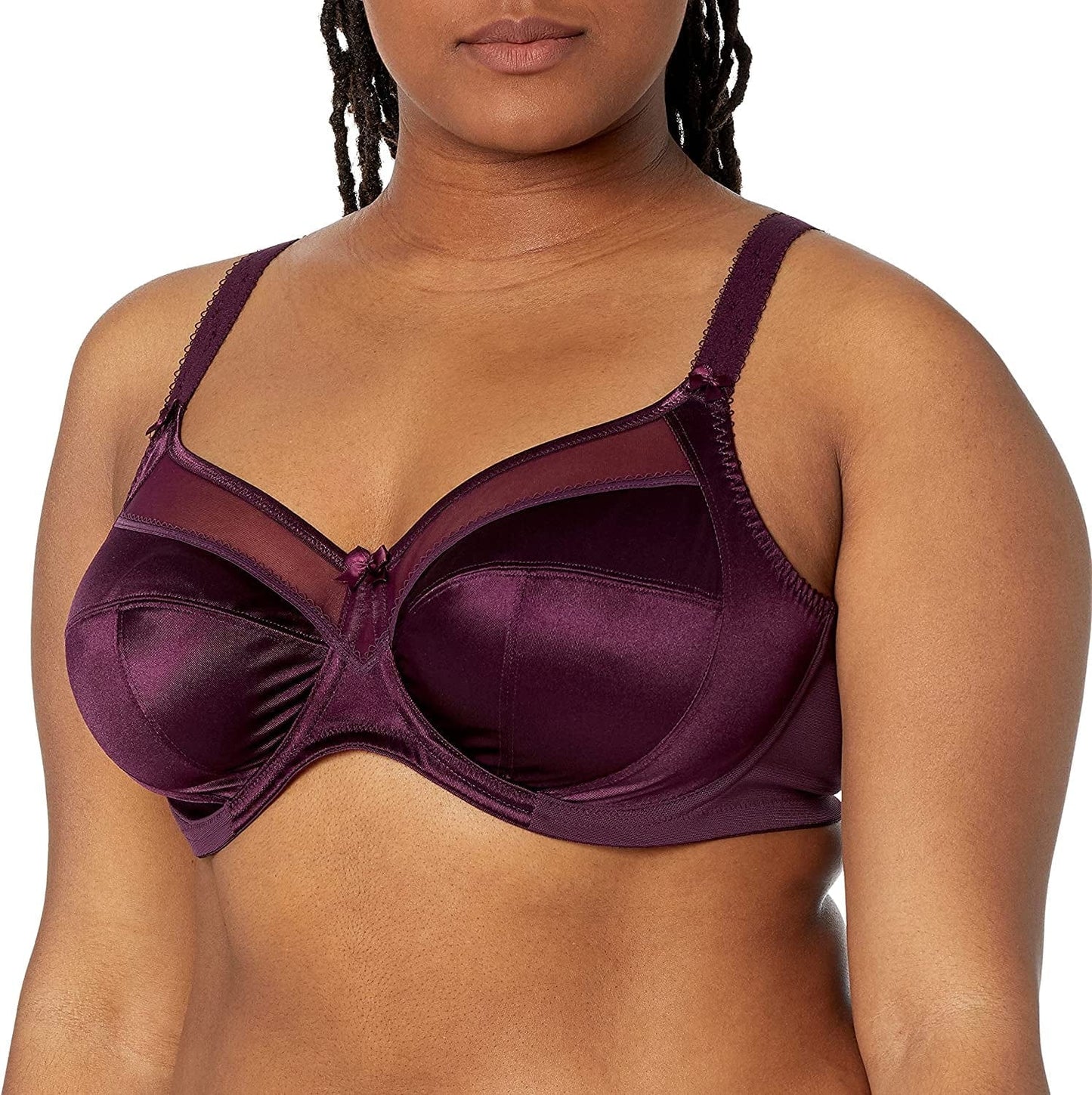 GODDESS Women'S Keira Underwire Banded Bra Damson / 34N