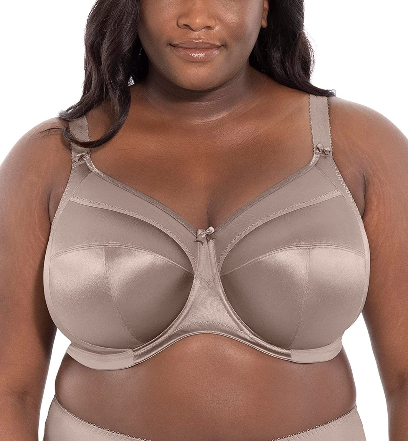 GODDESS Women'S Keira Underwire Banded Bra Pebble / 34N
