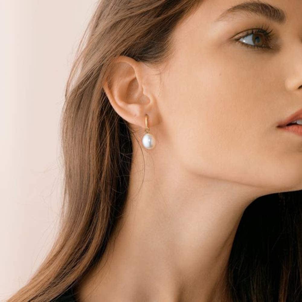 Gold Huggie Small Hoop Earrings with Charm Personalized Snake/Evil Eye/Star/Cross/Lock/Key 18K Gold Plated Crystal Drop Dangle Earrings for Women