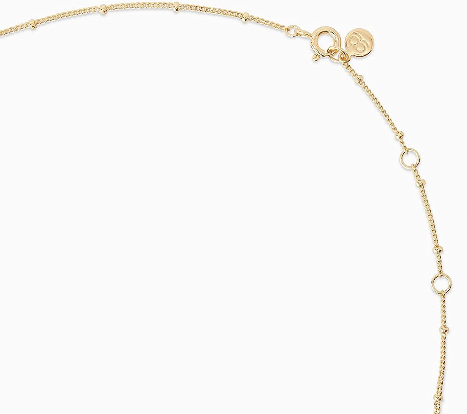 Gorjana Women'S Compass Coin Pendant Necklace, 18K Gold or Silver Plated Medallion, Adjustable 19 Inch Chain