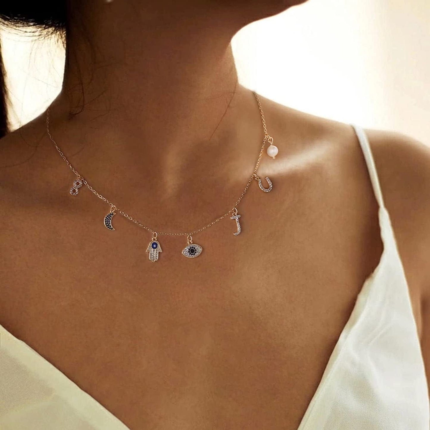 Graduation Gifts for Her 2022,College Graduation Gifts 14K White Gold Plated Graduation Butterfly Necklace Heart Pendant Initial Necklaces for Women Elementary High School Graduation Gifts for Girls