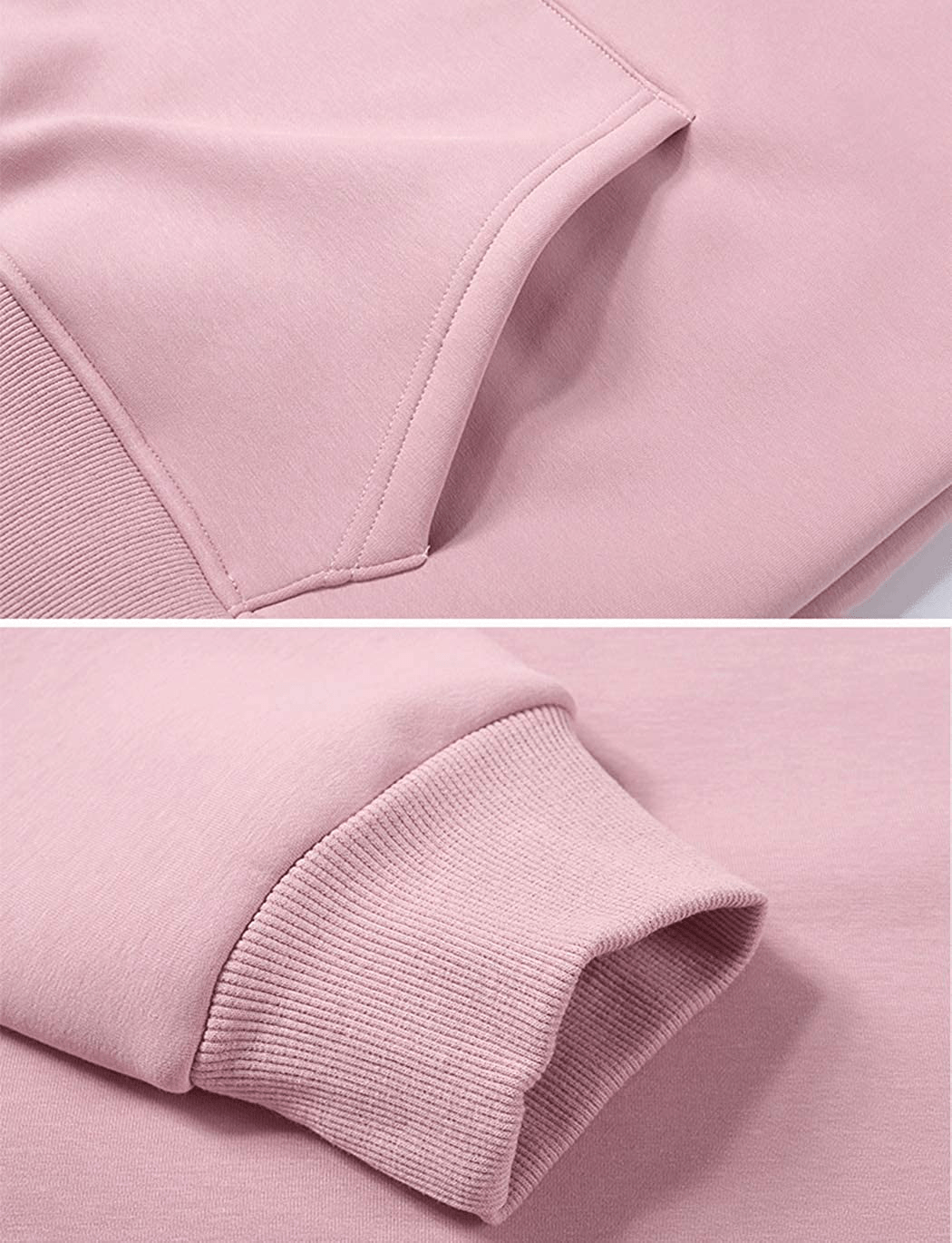 Haellun Womens Casual Winter Warm Fleece Sherpa Lined Pullover Hooded Sweatshirt Apparel & Accessories > Clothing > Activewear Kylie Max