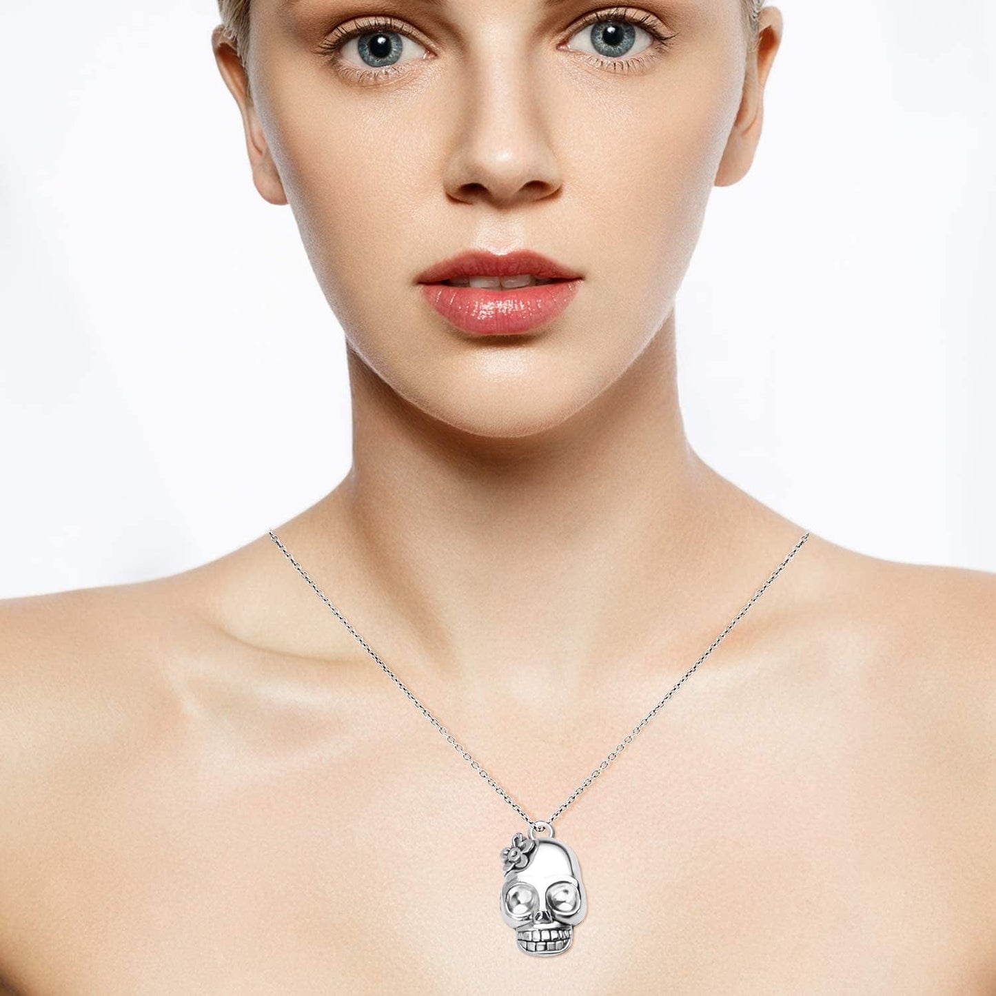 Halloween Charms,100 Grams(About 55-60 Pieces) Assorted Silver Pendants Skeleton Pumpkin Bat Witch Collection for Jewelry Making Key Rings Crafts