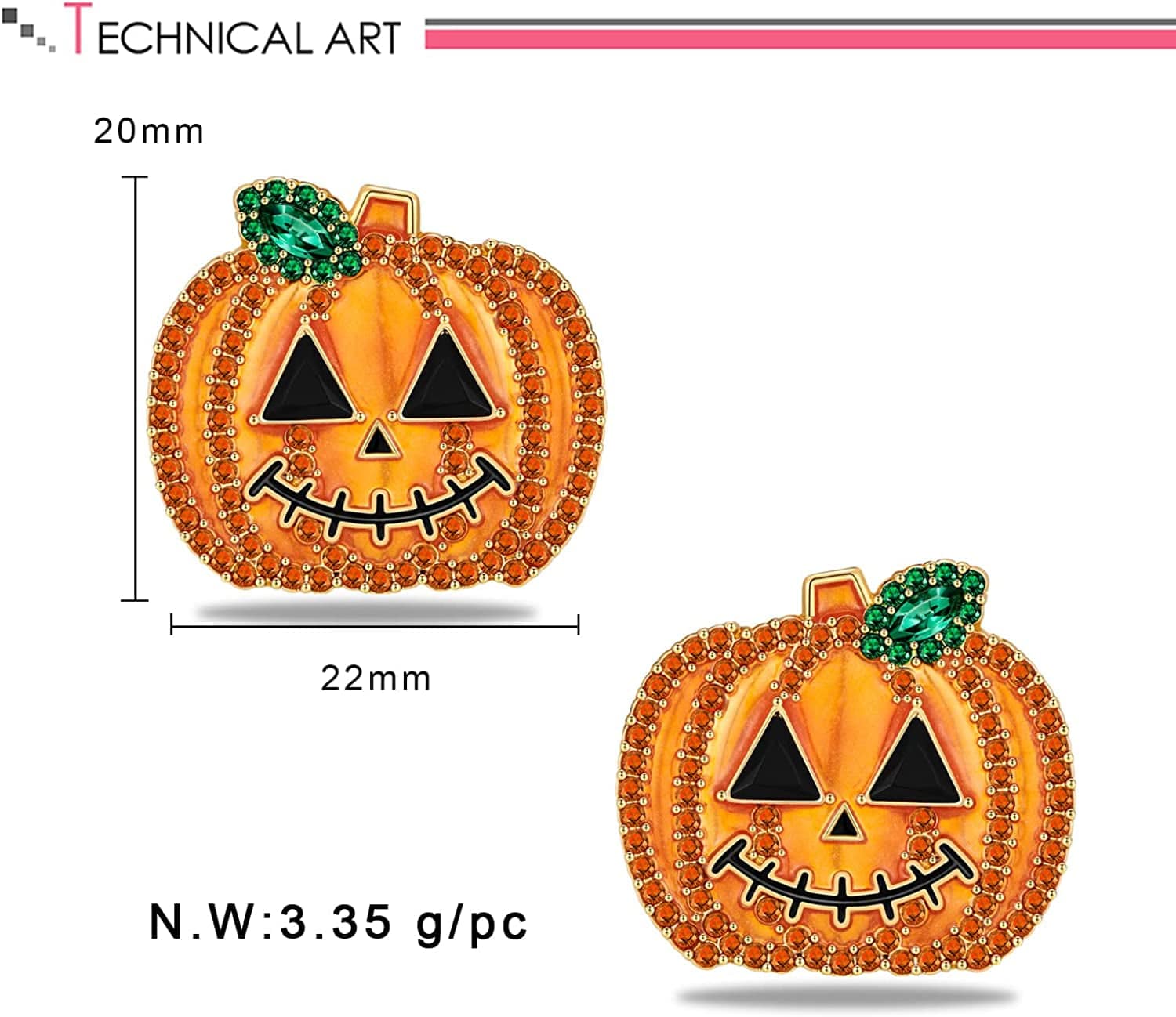 Halloween Earrings for Women Pumpkin Stud Earrings Spider Dangle Earrings Pumpking Dangle Earrings Spider Web Drop Earrings Halloween Jewelry