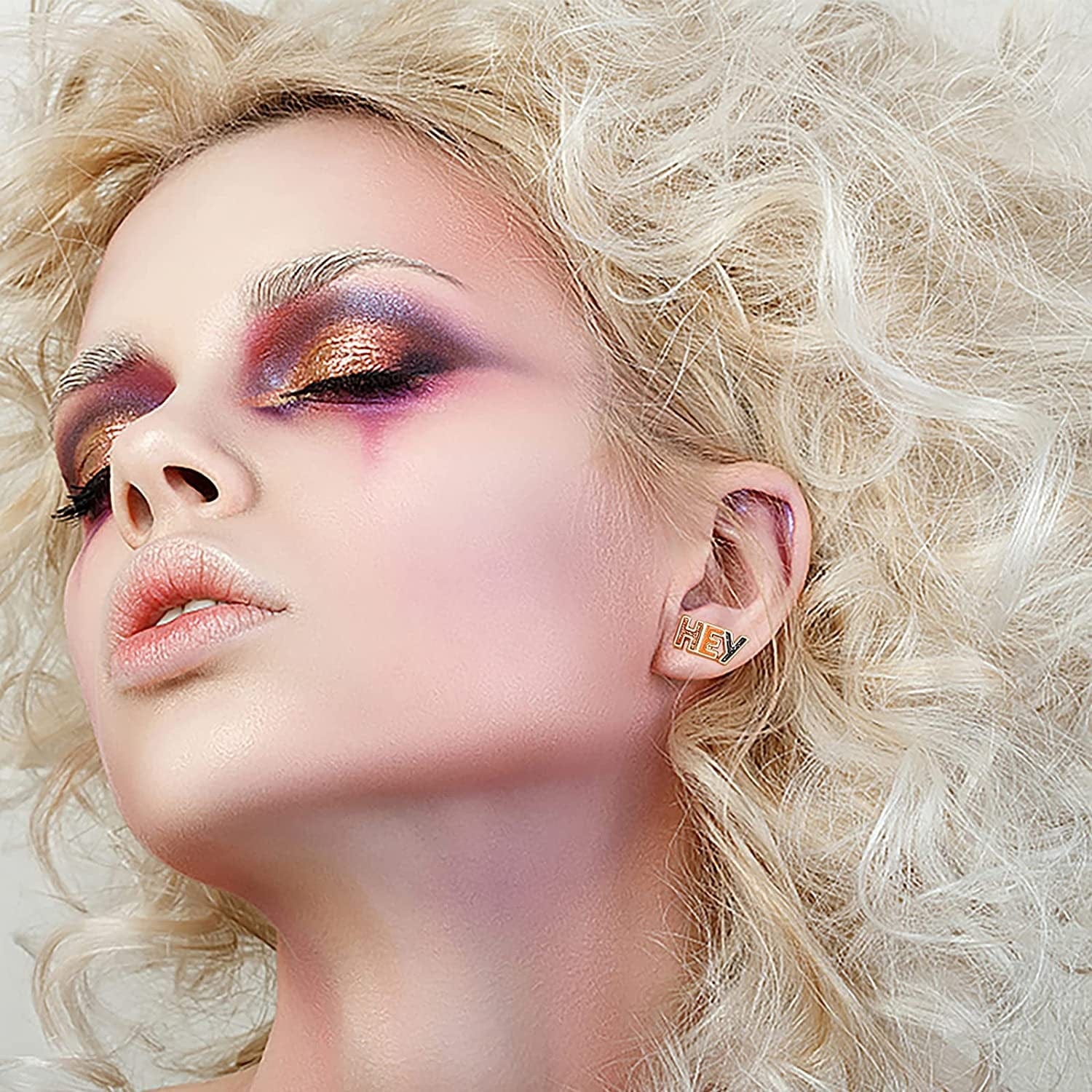 Halloween Pumpkin Earrings Cute Pumpkin Earrings Halloween Earrings for Women Holiday Night Costume Jewelry Smiling Face Pumpkin Drop Earrings