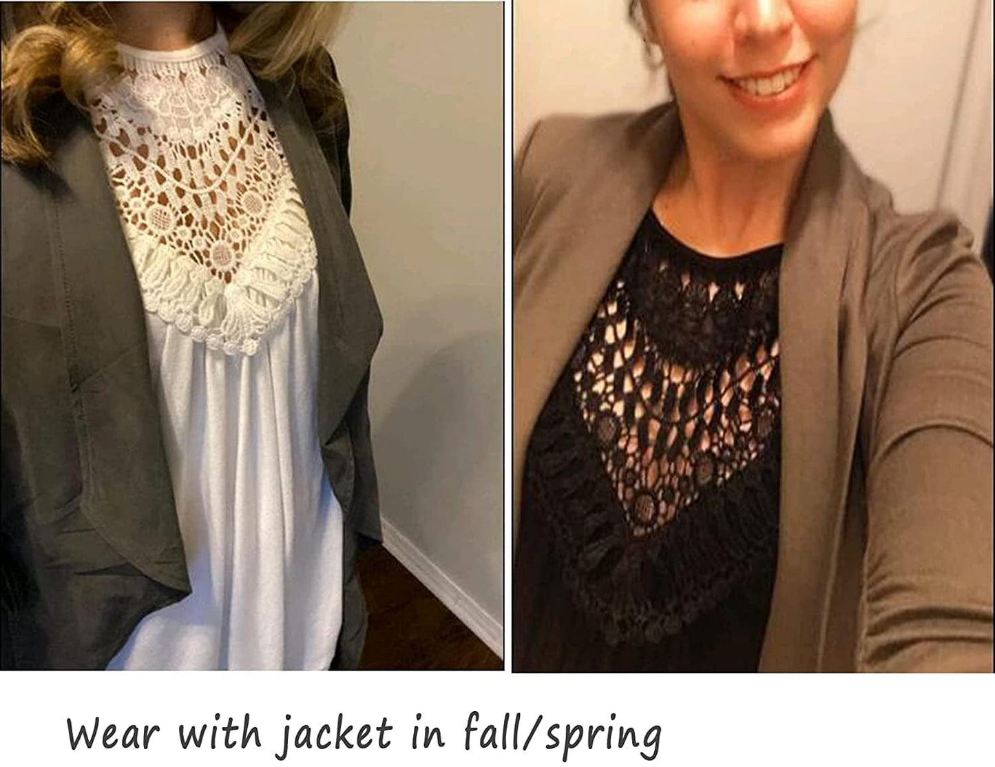 Halter Tank Tops for Women Summer Spaghetti Strap Lace Sleeveless Tops Shirts