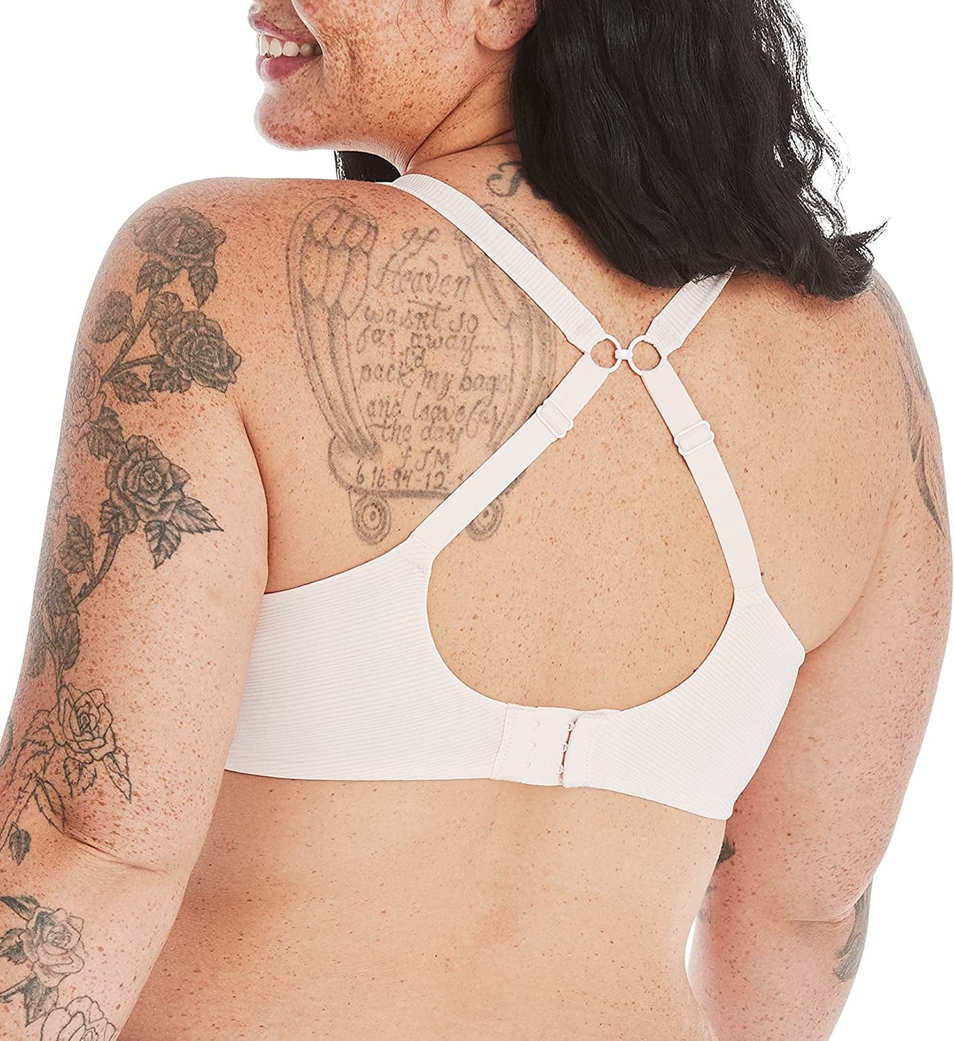 Hanes Ultimate Underwire Bra, Low-Cut T-Shirt Bra, Convertible Underwire Bra, Convertible Underwire T-Shirt Bra