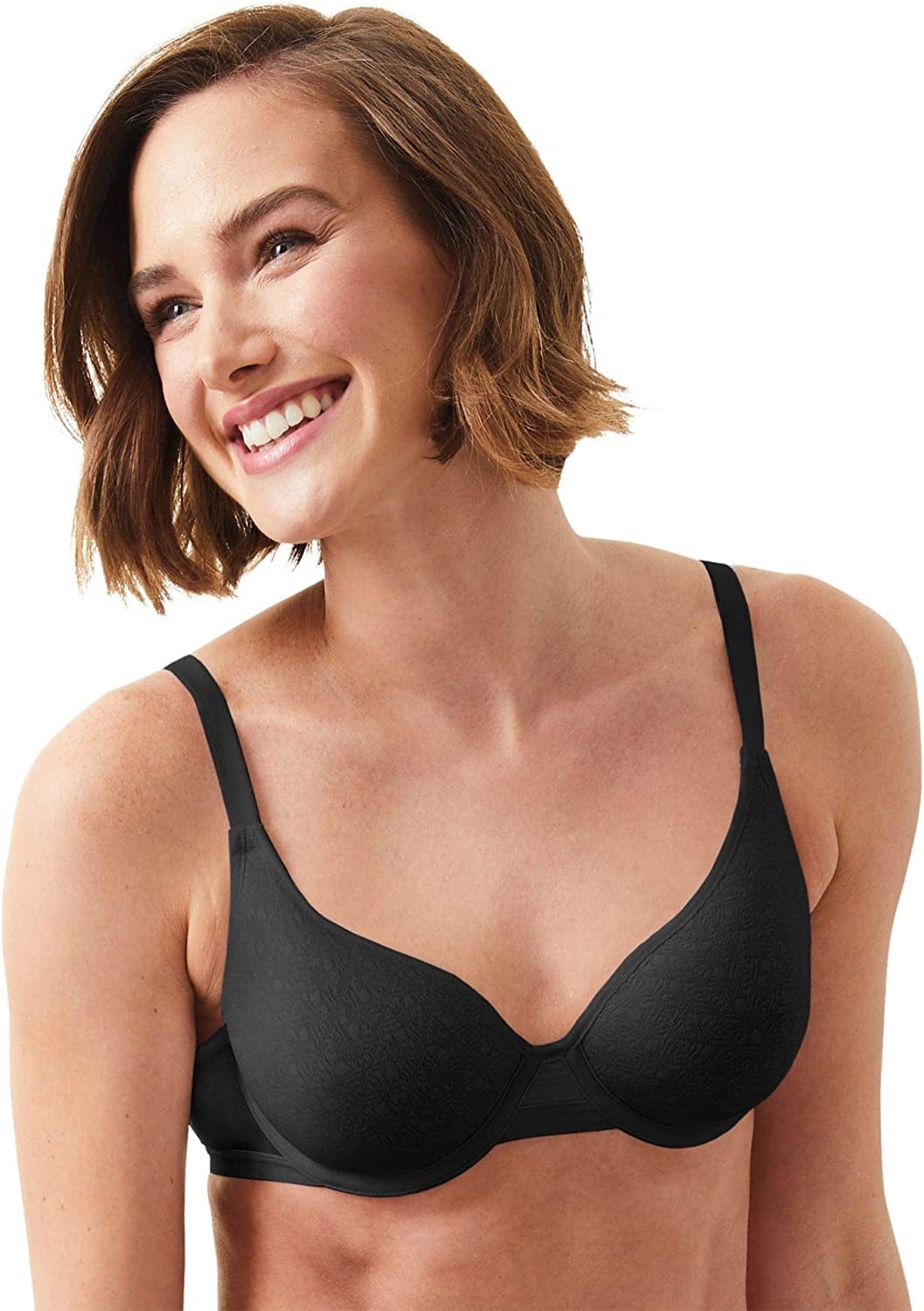Hanes Women'S Breathable Comfortlite Underwire Bra Dhhu36 Black / 38D