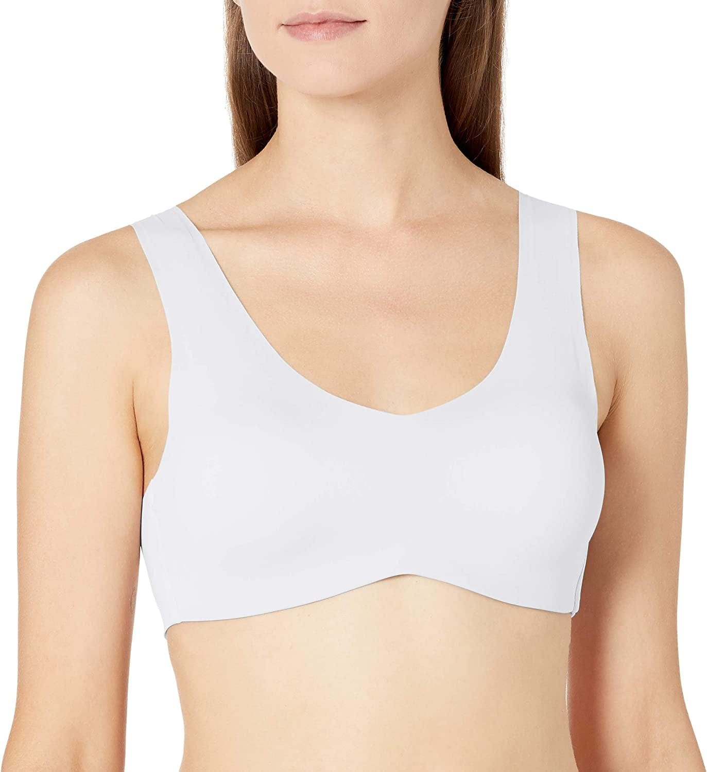 Hanes Women'S Ultra Light Comfort with Support Strap Wirefree Bra Dhhu39 White / Medium
