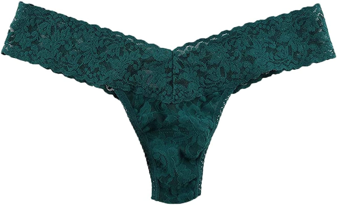 Hanky Panky, Boxed Occassions, Low Rise Thong, One Size Fits 2-12 Ivy / One Size