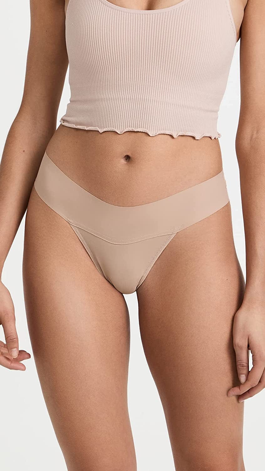 Hanky Panky, Breathe Natural Rise Thong, 3 Pack